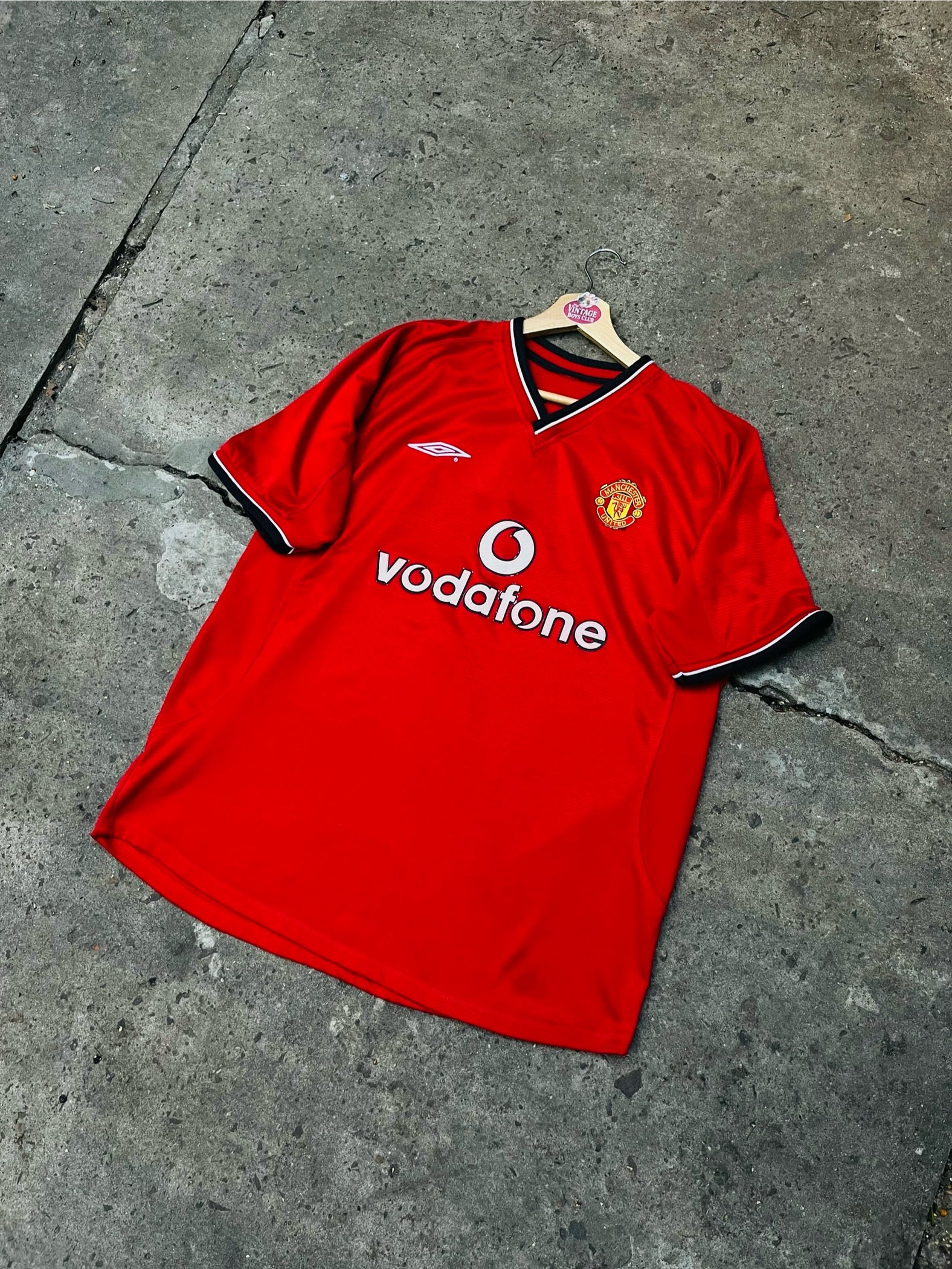 Camiseta Manchester United 2000 de Beckham Original