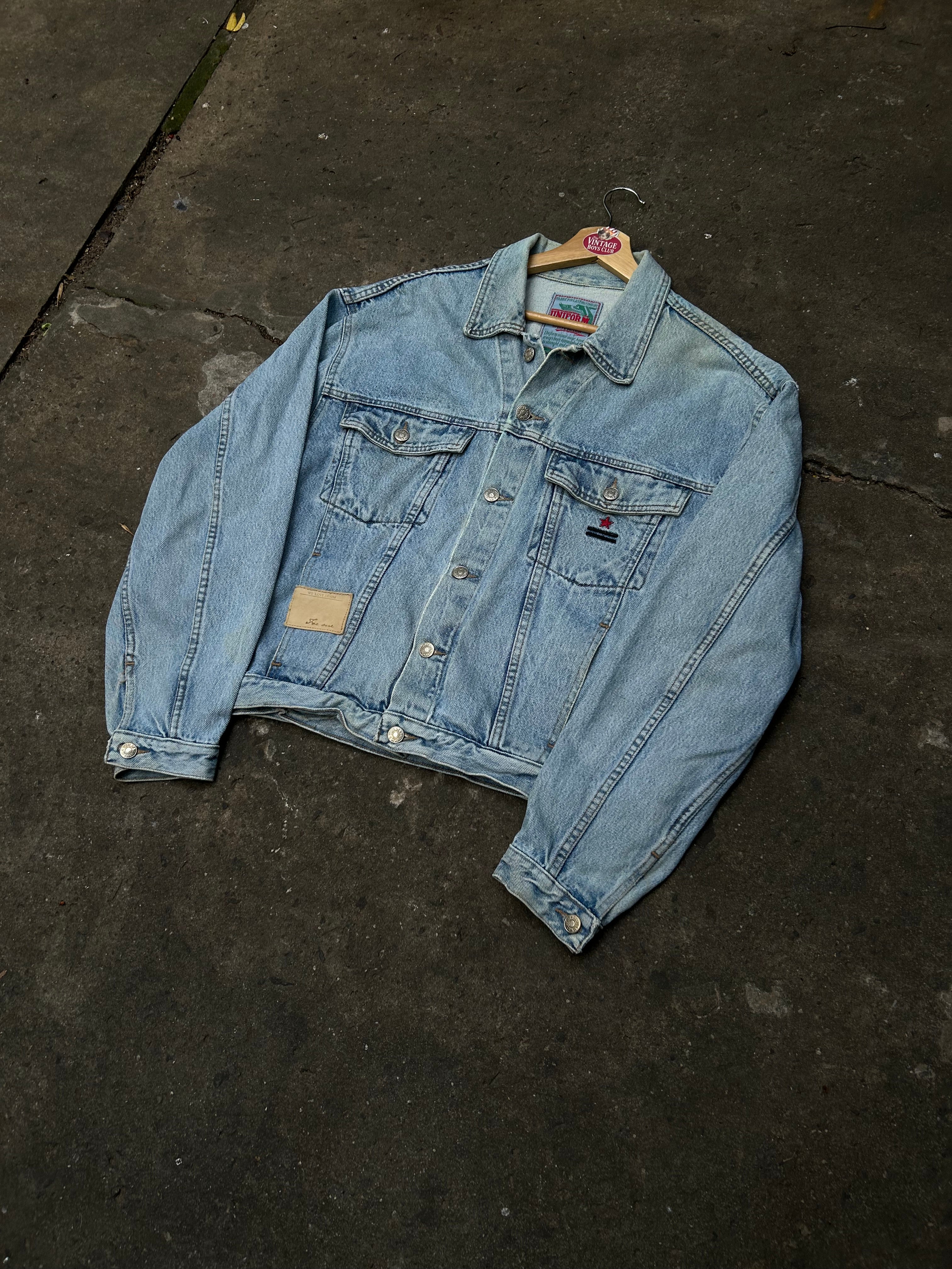 Campera Jean Uniform Vintage Original