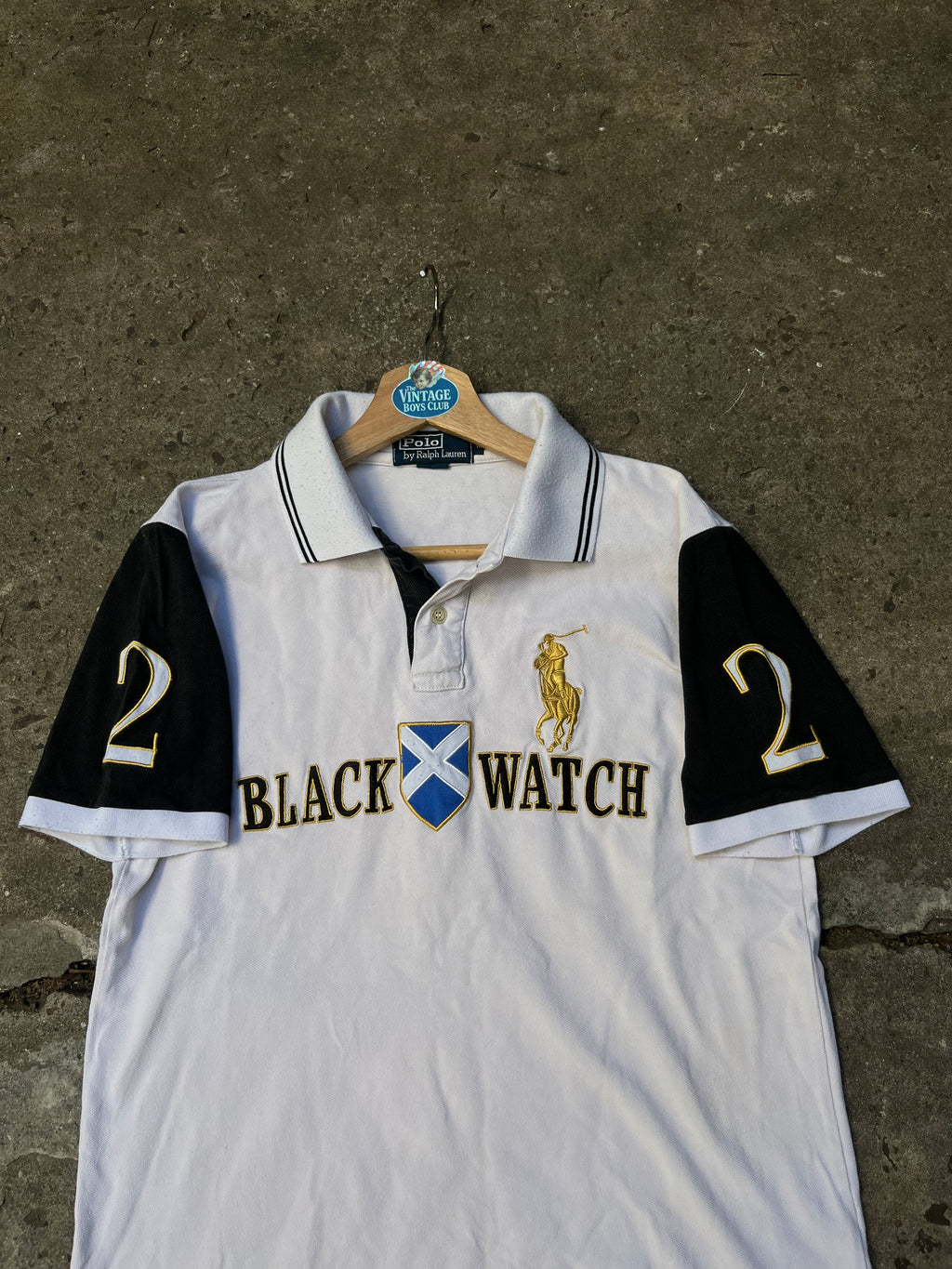 Chomba Polo Ralph Lauren Black Watch Original