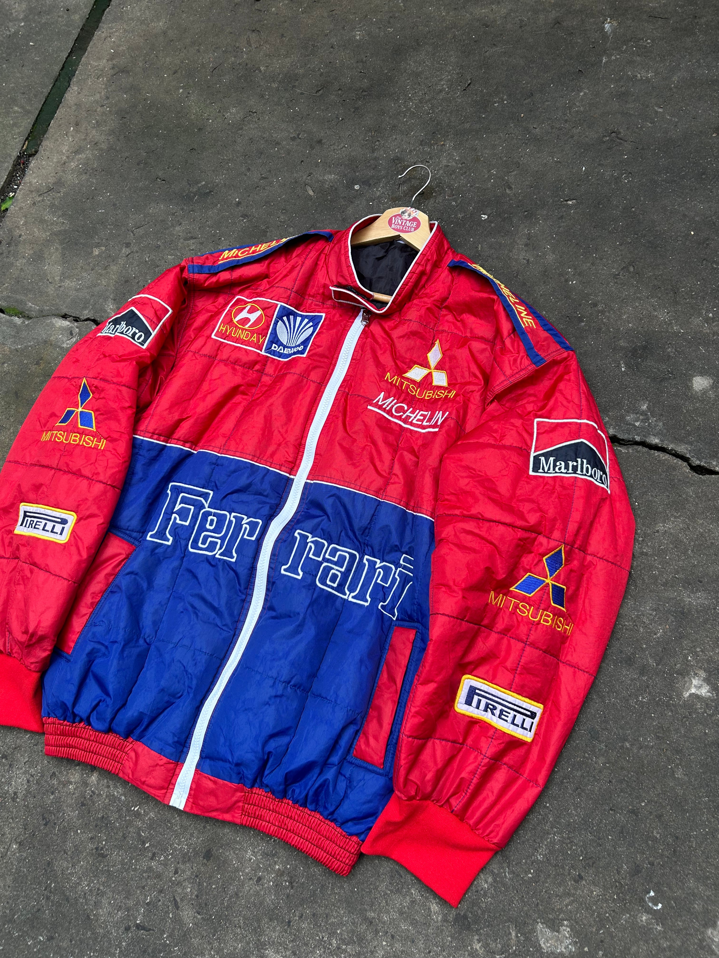 Campera Ferrari de Carrera Vintage 90s