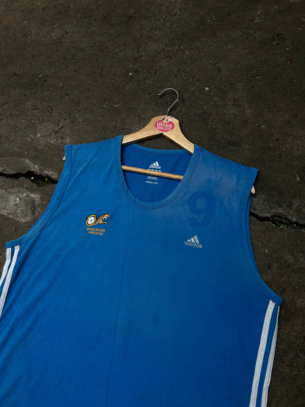 Musculosa Quad Rugby Argentina de Utilería