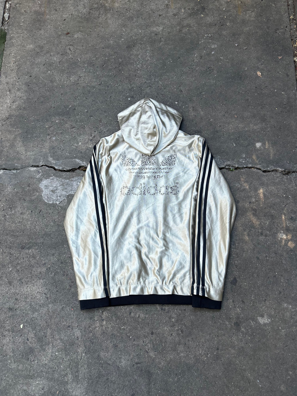 Campera Adidas Dorada Trifoglio Original