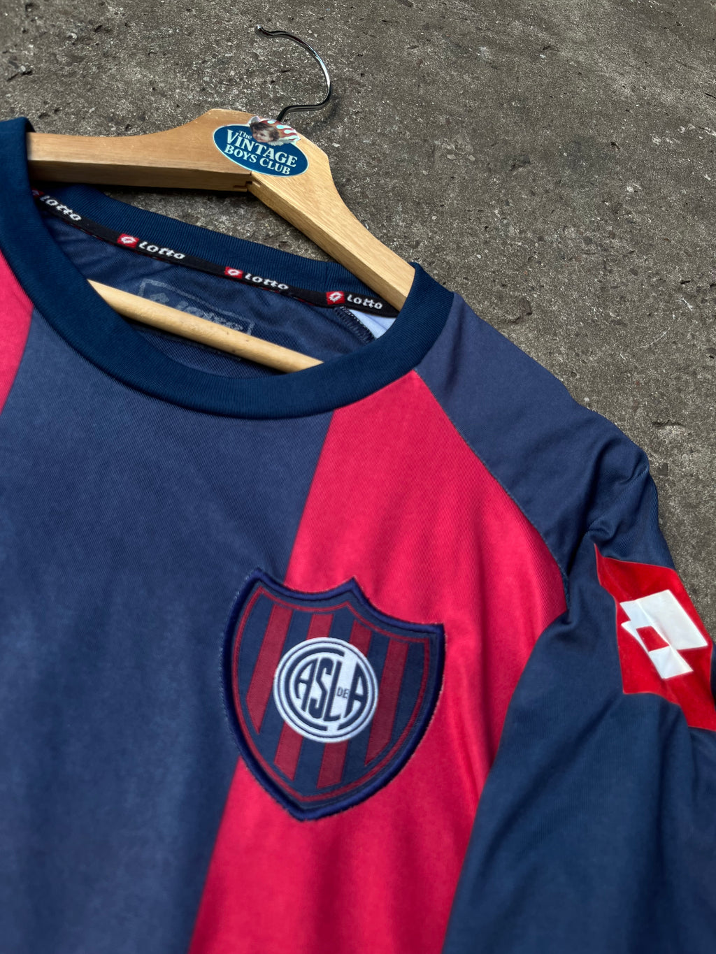 Camiseta San Lorenzo 2009 de Juego del Pupu Gómez