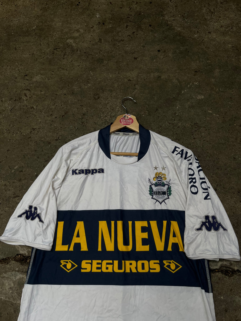 Camiseta Gimnasia 2010 Kappa Titular Original