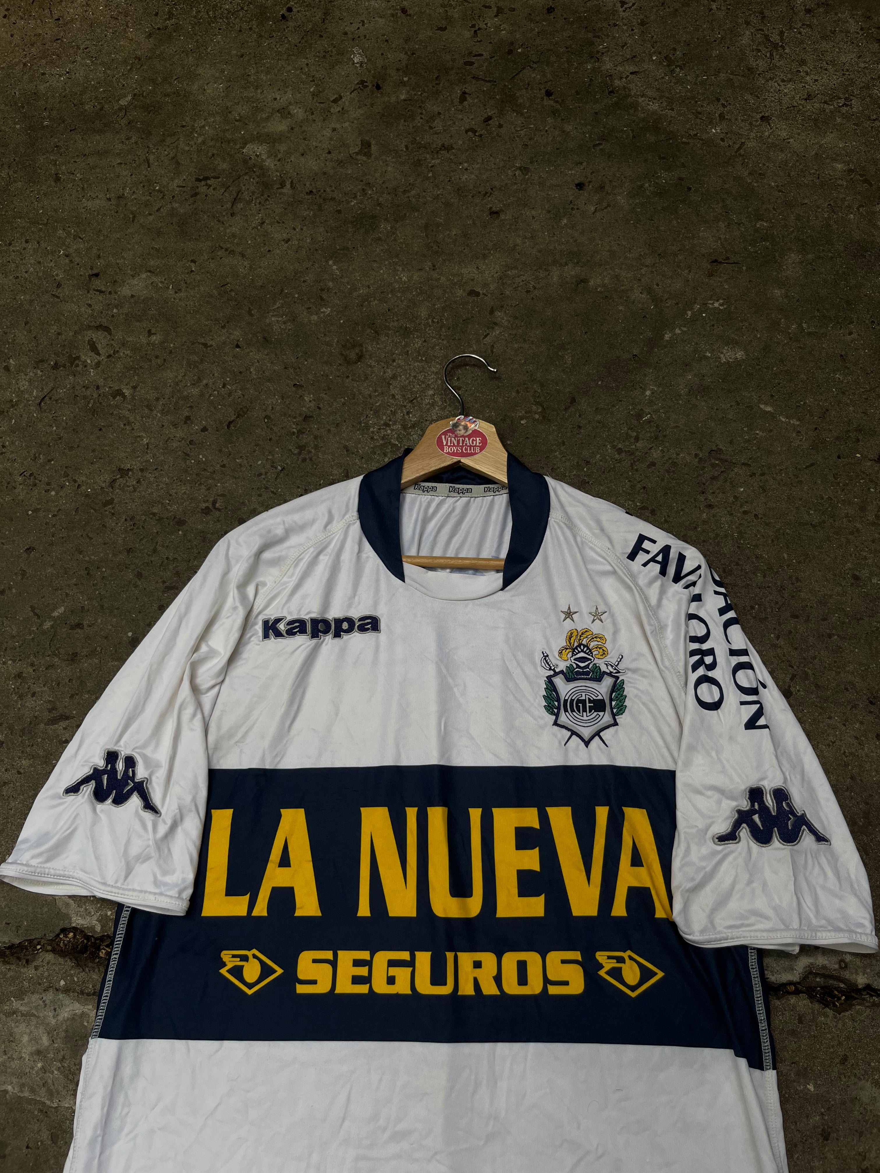 Camiseta Gimnasia 2010 Kappa Titular Original