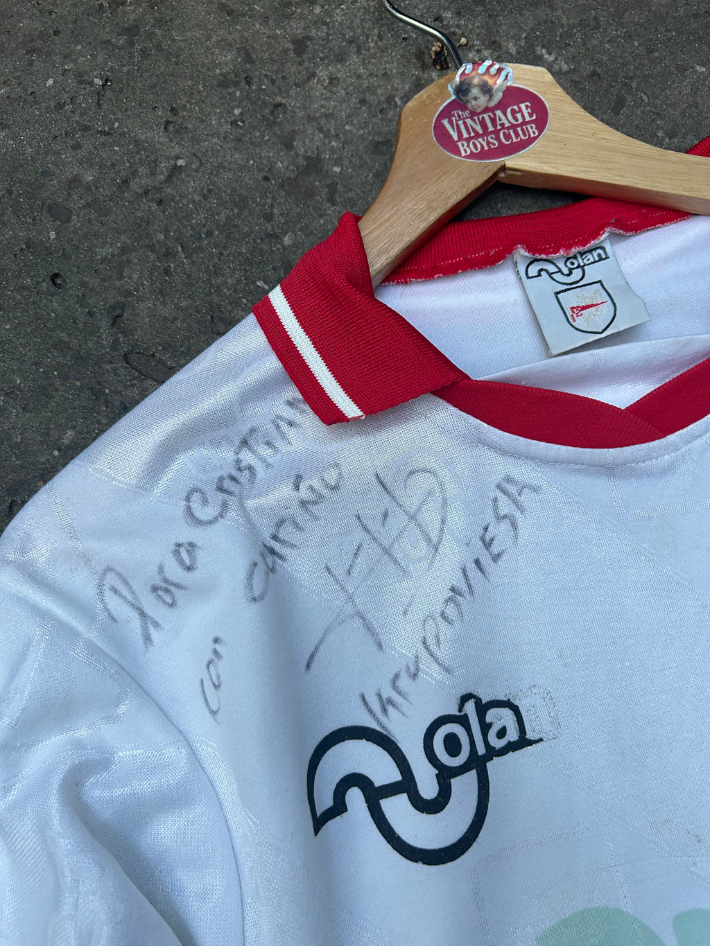 Camiseta Estudiantes 1996 Suplente Firmada x Kuproviesa Original