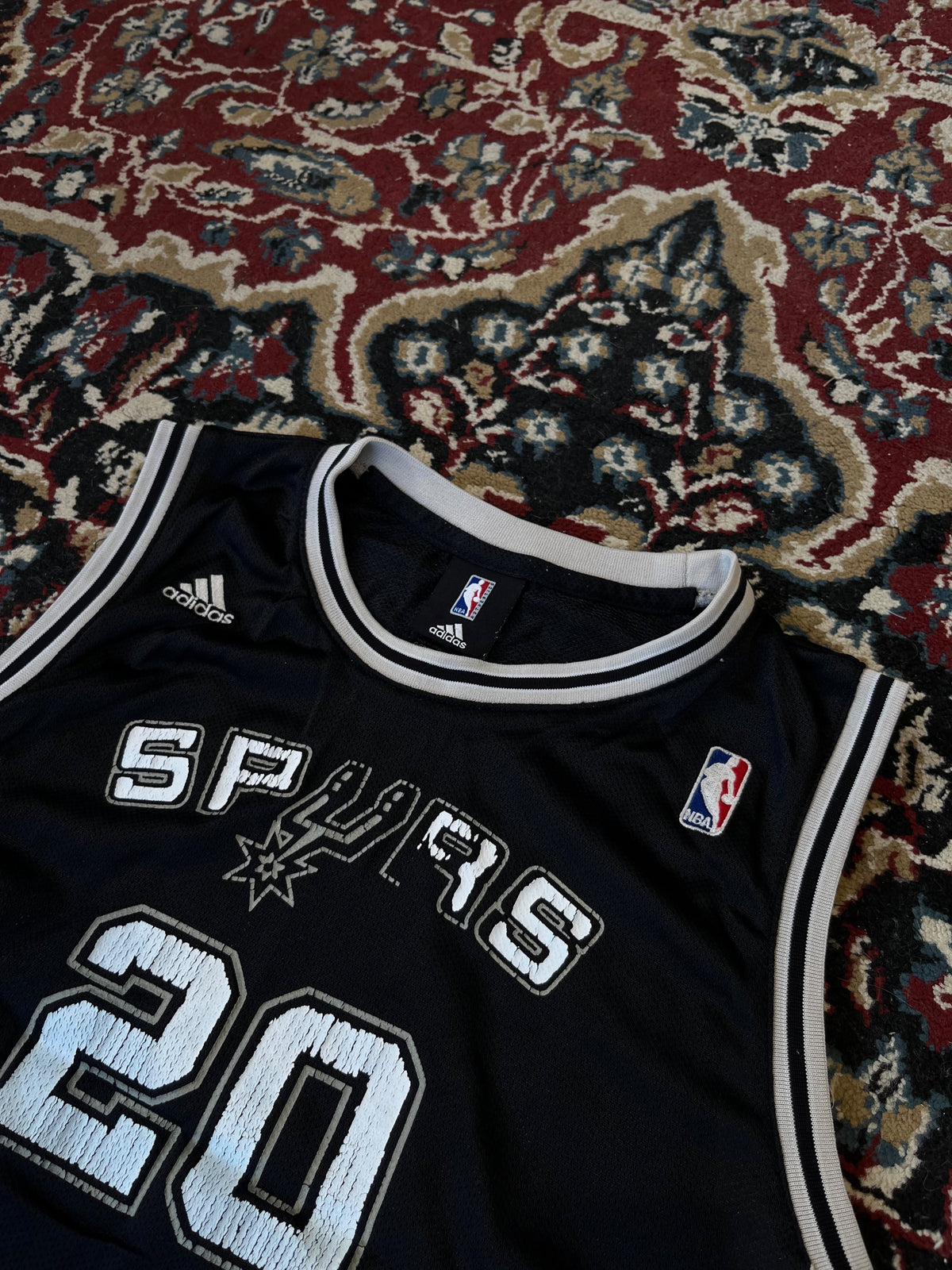 Camiseta Spurs Adidas Manu Ginóbili Original