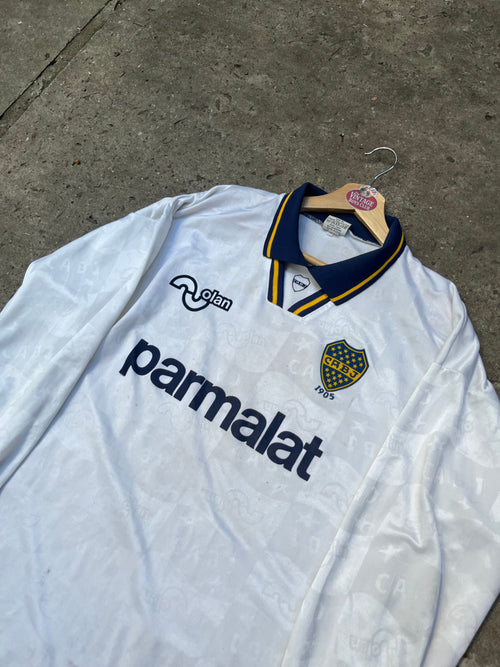 Camiseta Boca 1996 Olan Suplente Manga Larga Original