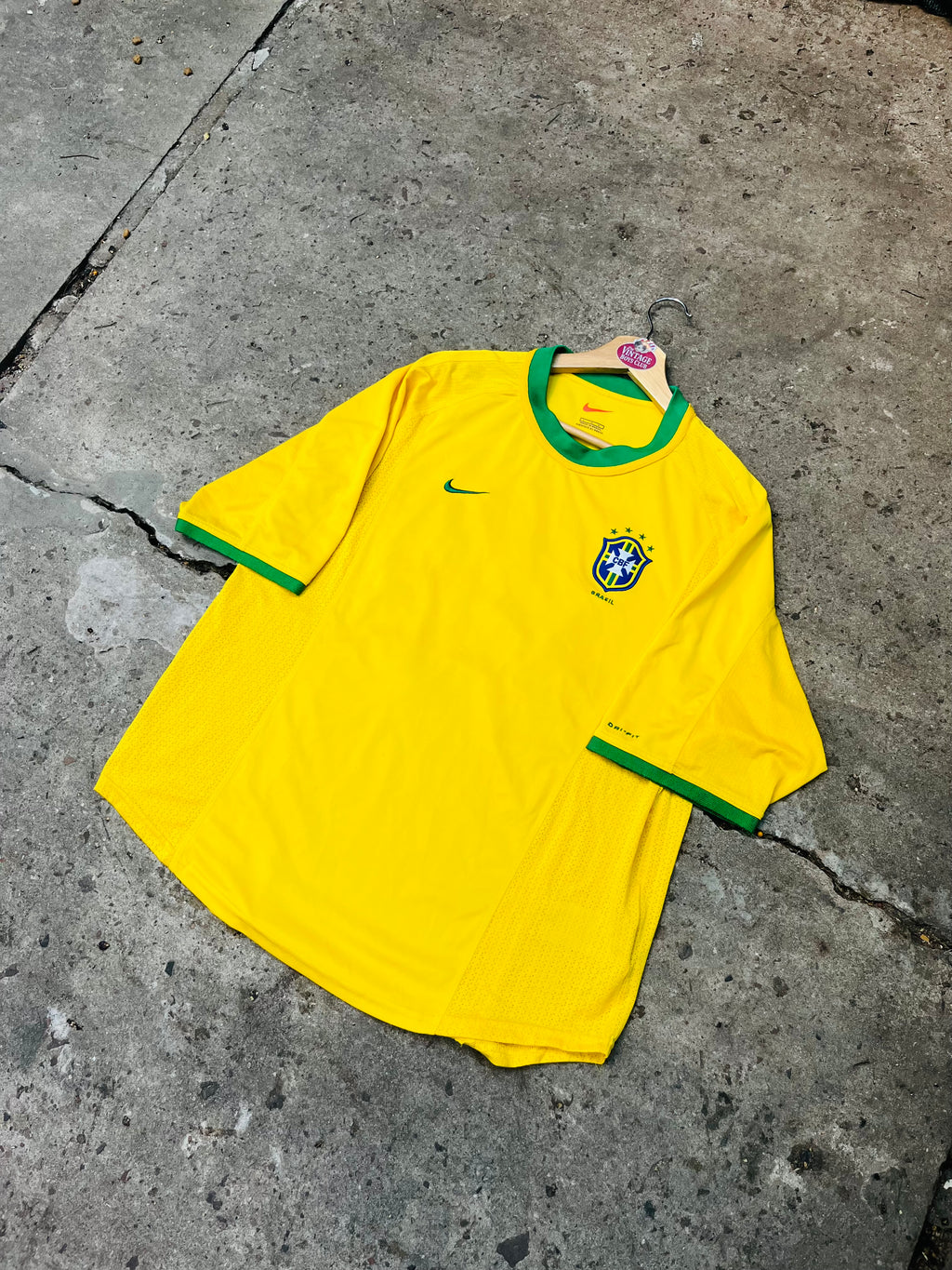 Camiseta Brasil del 2000 Rivaldo Original