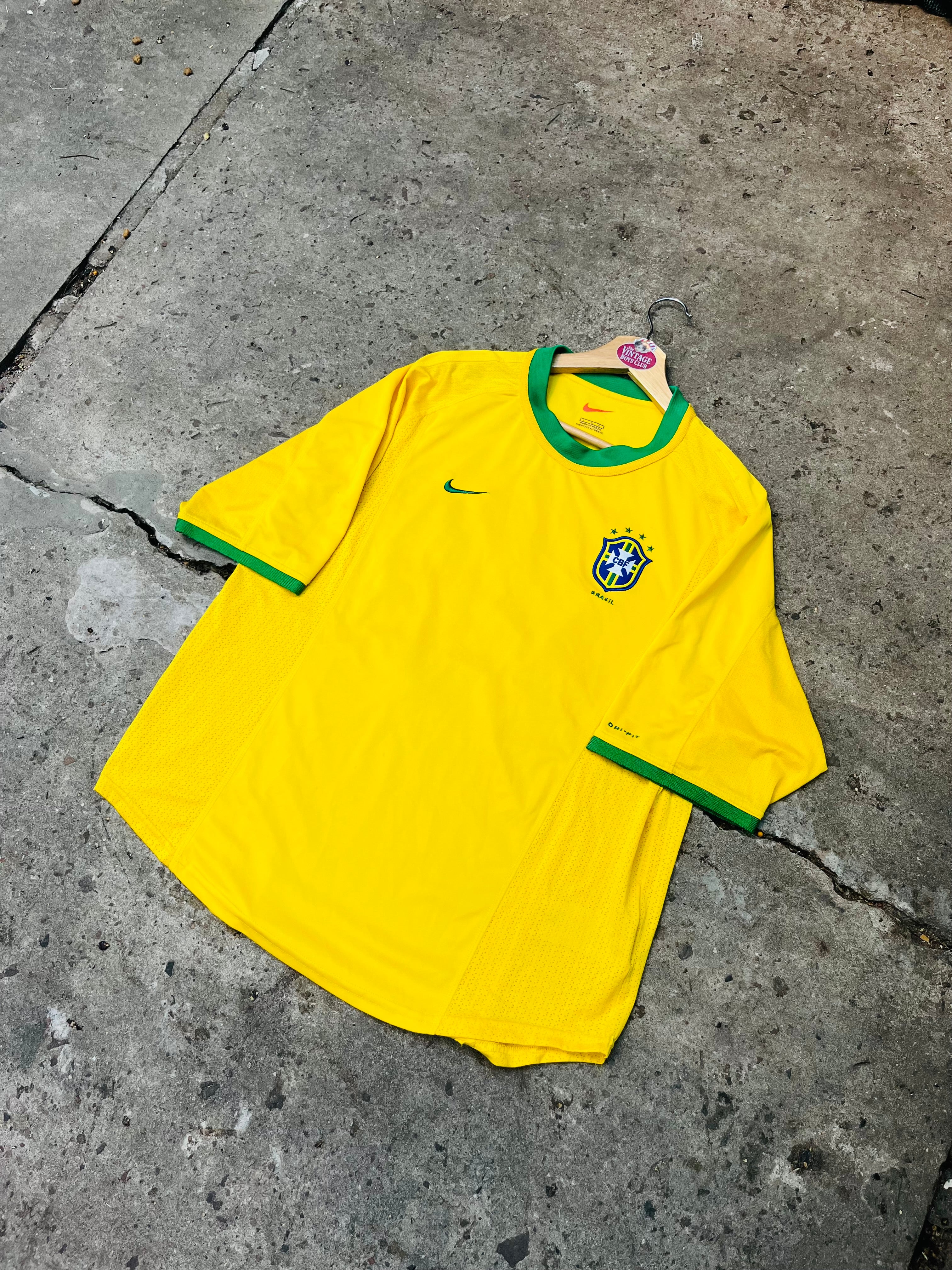 Camiseta Brasil del 2000 Rivaldo Original