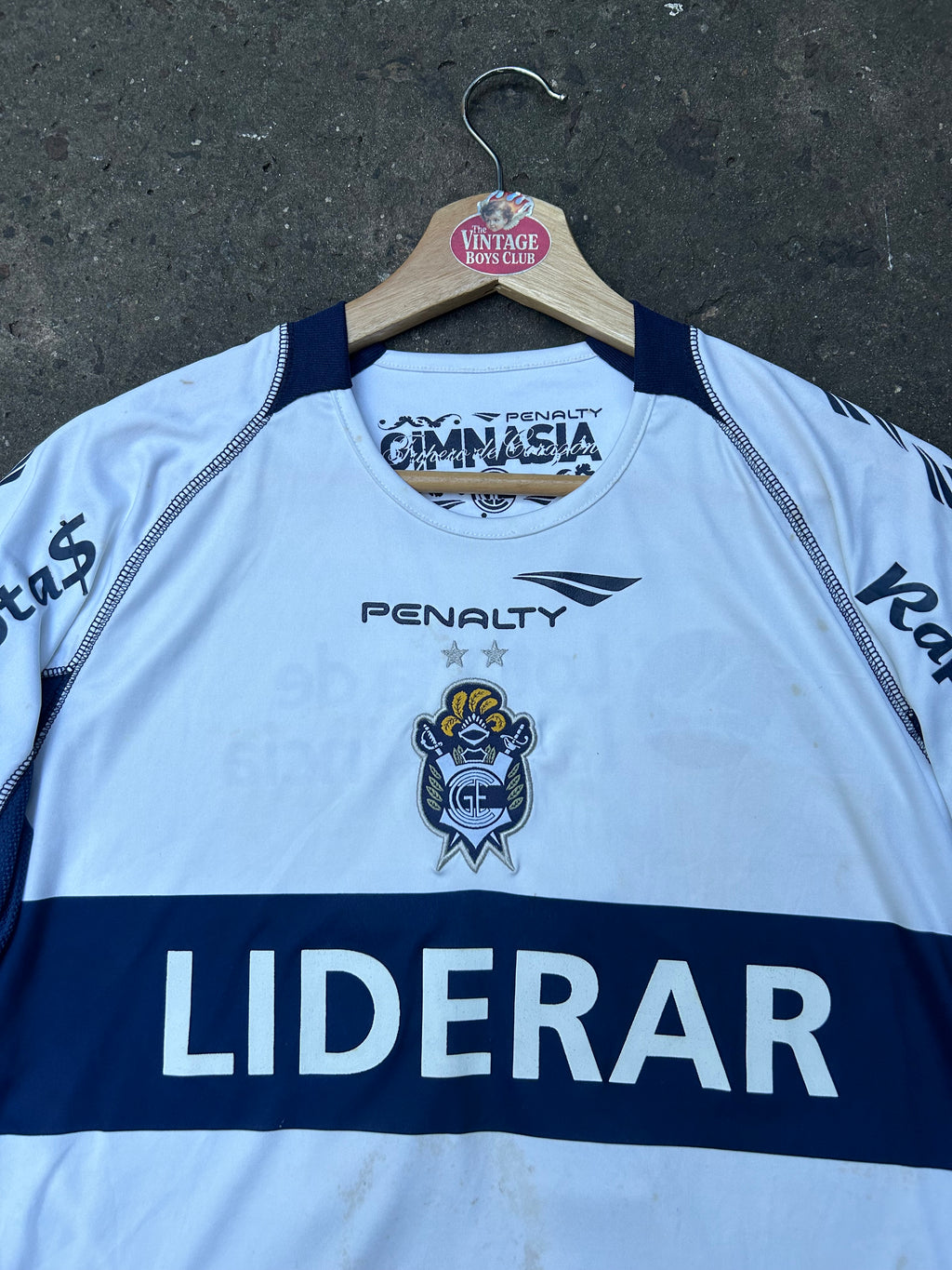 Camiseta Gimnasia Penalty 2012 de Juego