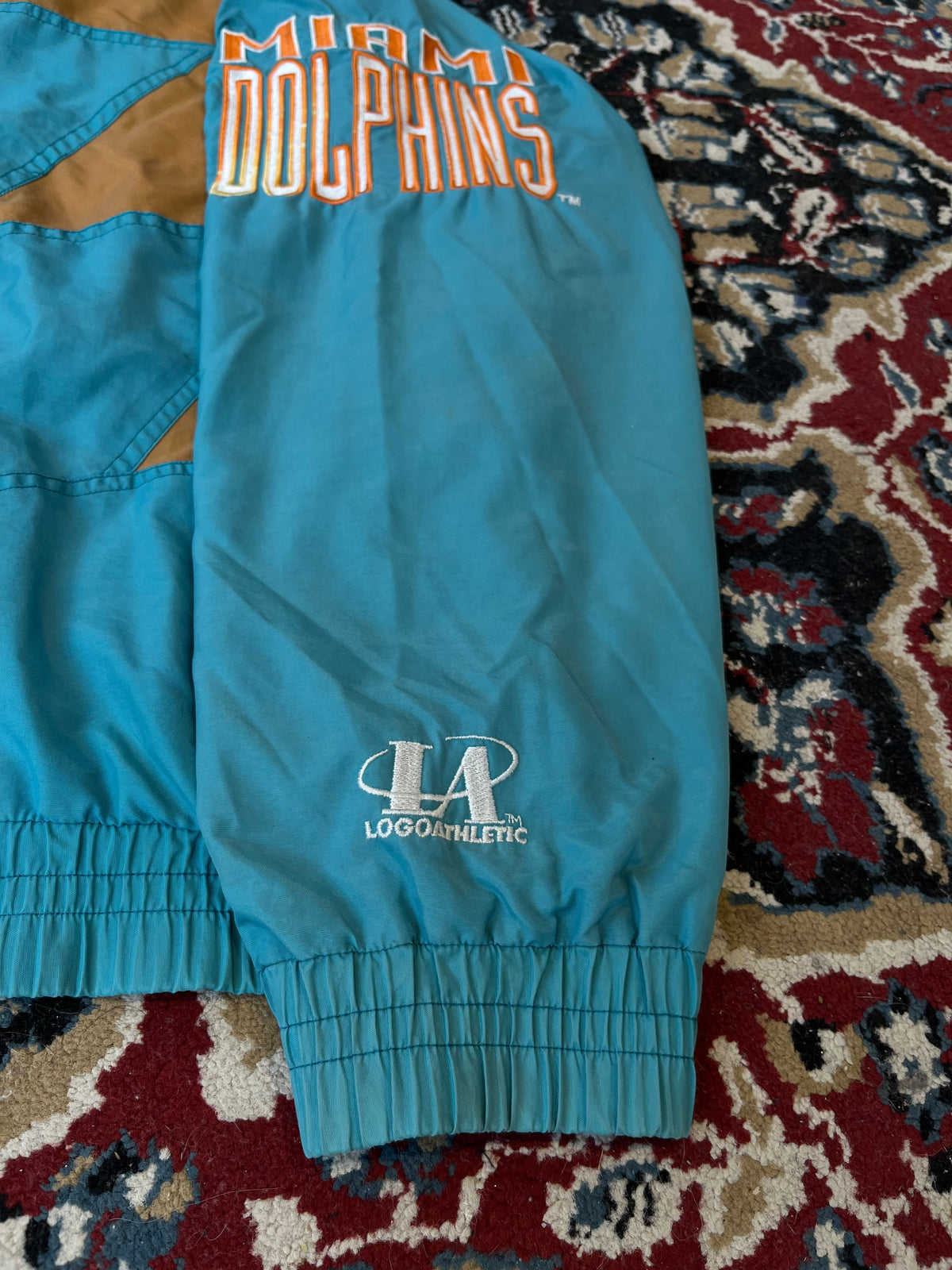 Campera Dolphins NFL 90s Rompeviento Original
