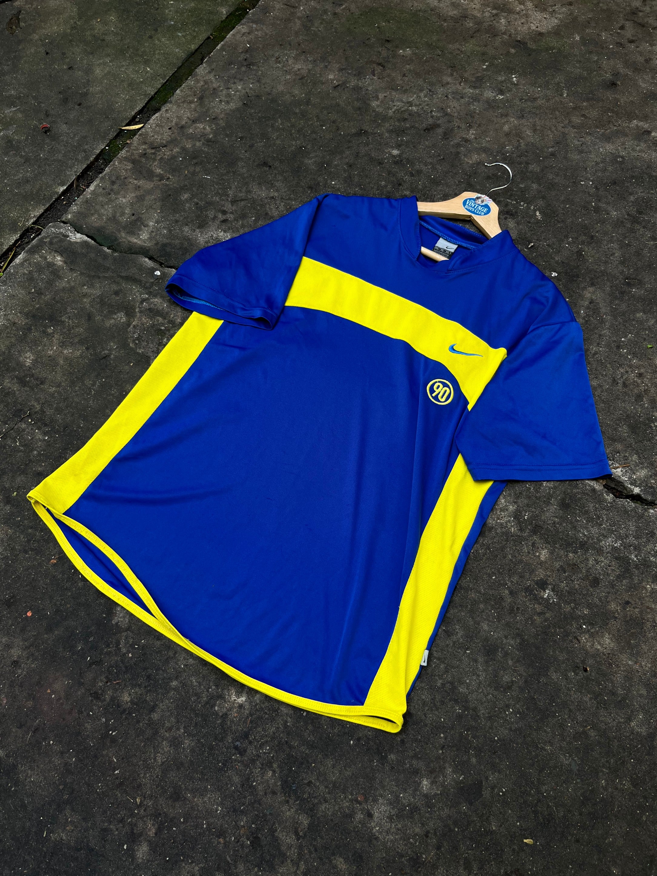 Remera Boca Nike Total 90 Retro