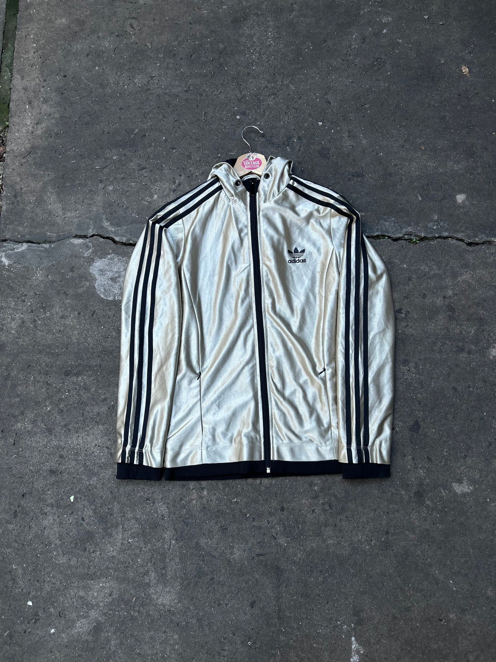 Campera Adidas Dorada Trifoglio Original