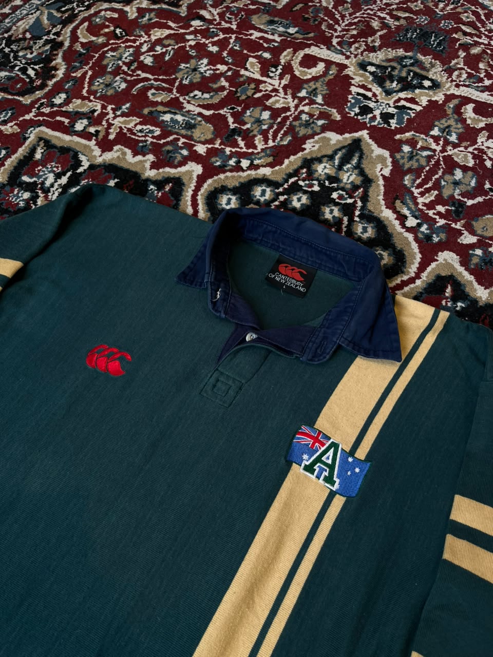 Camiseta Australia Canterbury de la Armada años 90s Original