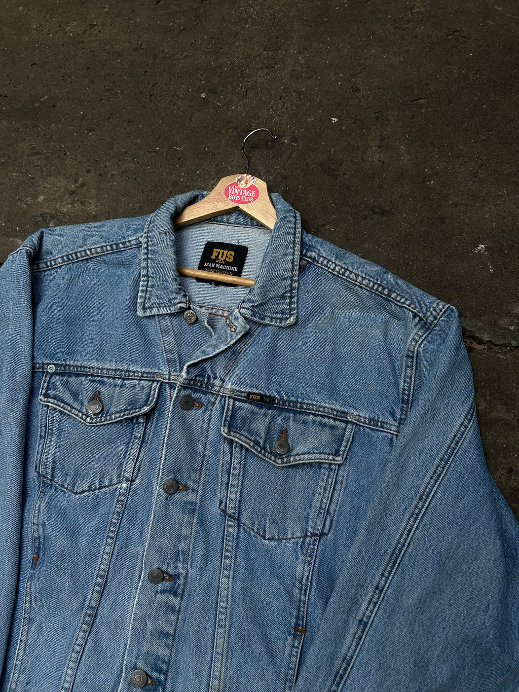 Campera Jean FUS USA Vintage Original
