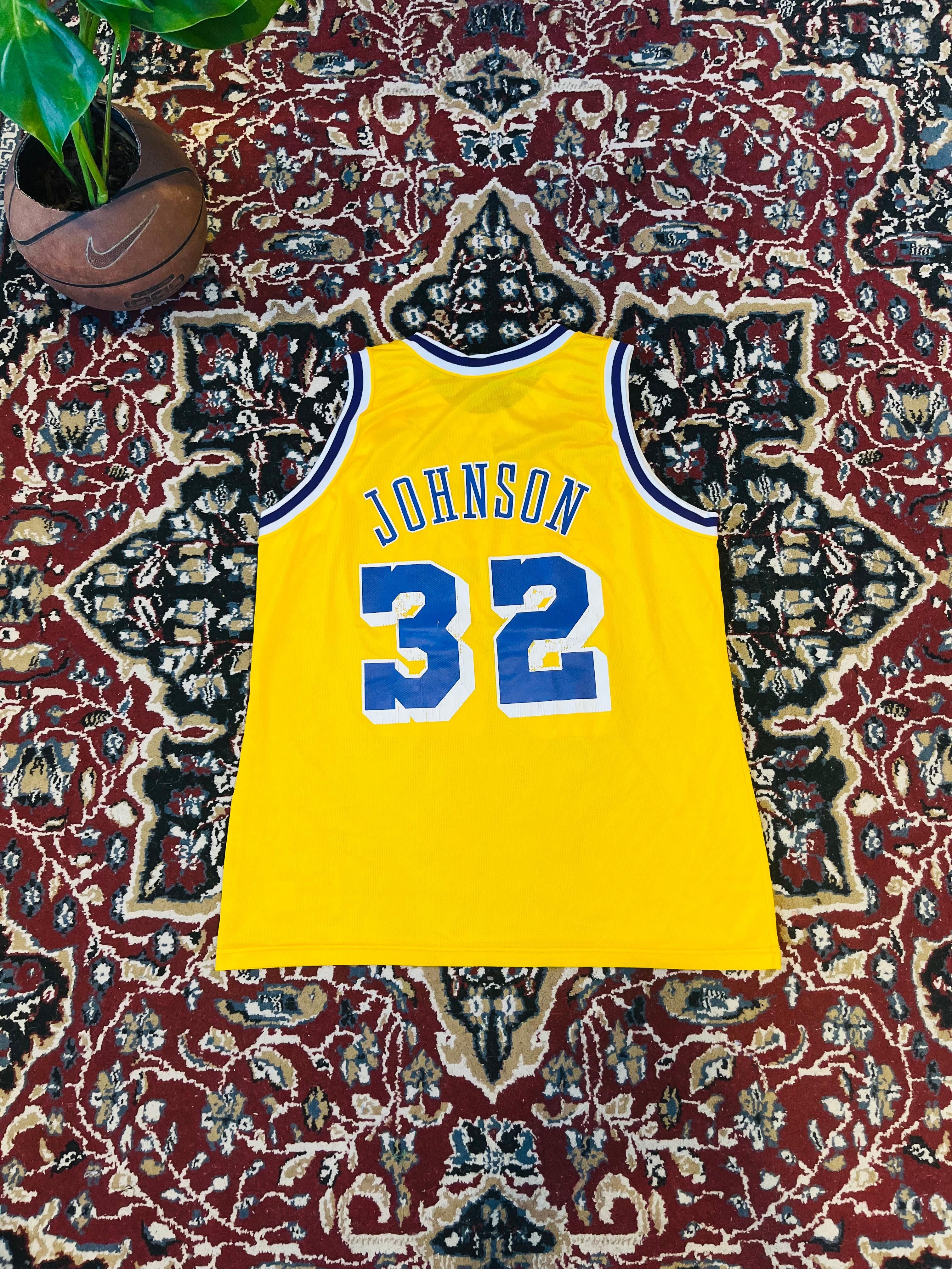 Camiseta Lakers de Magic Johnson Champions Original de Epoca