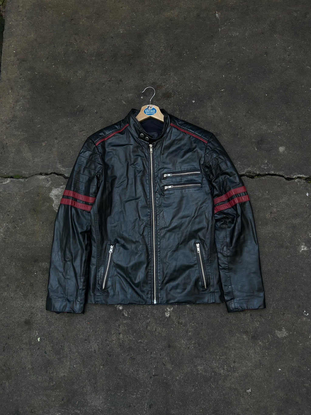 Campera de Cuero Vintage Original