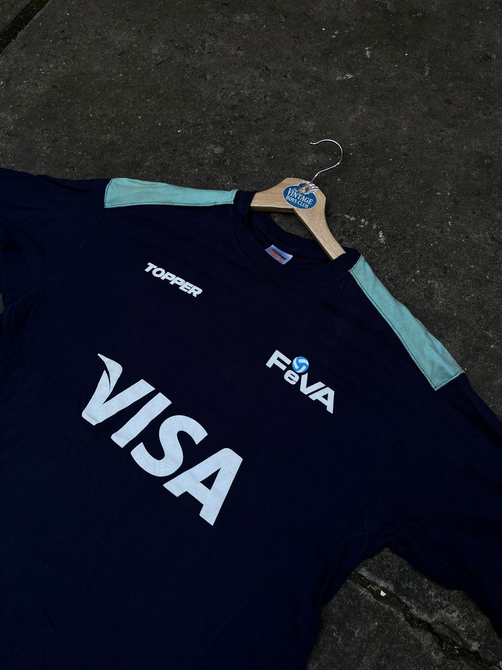 Remera Argentina Voley Topper Original
