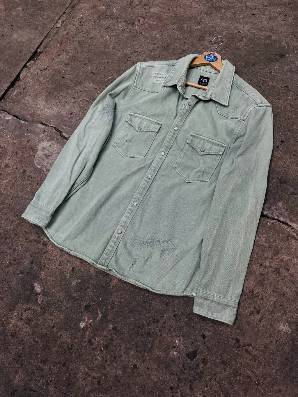 Camisaco ZARA de Jean Original