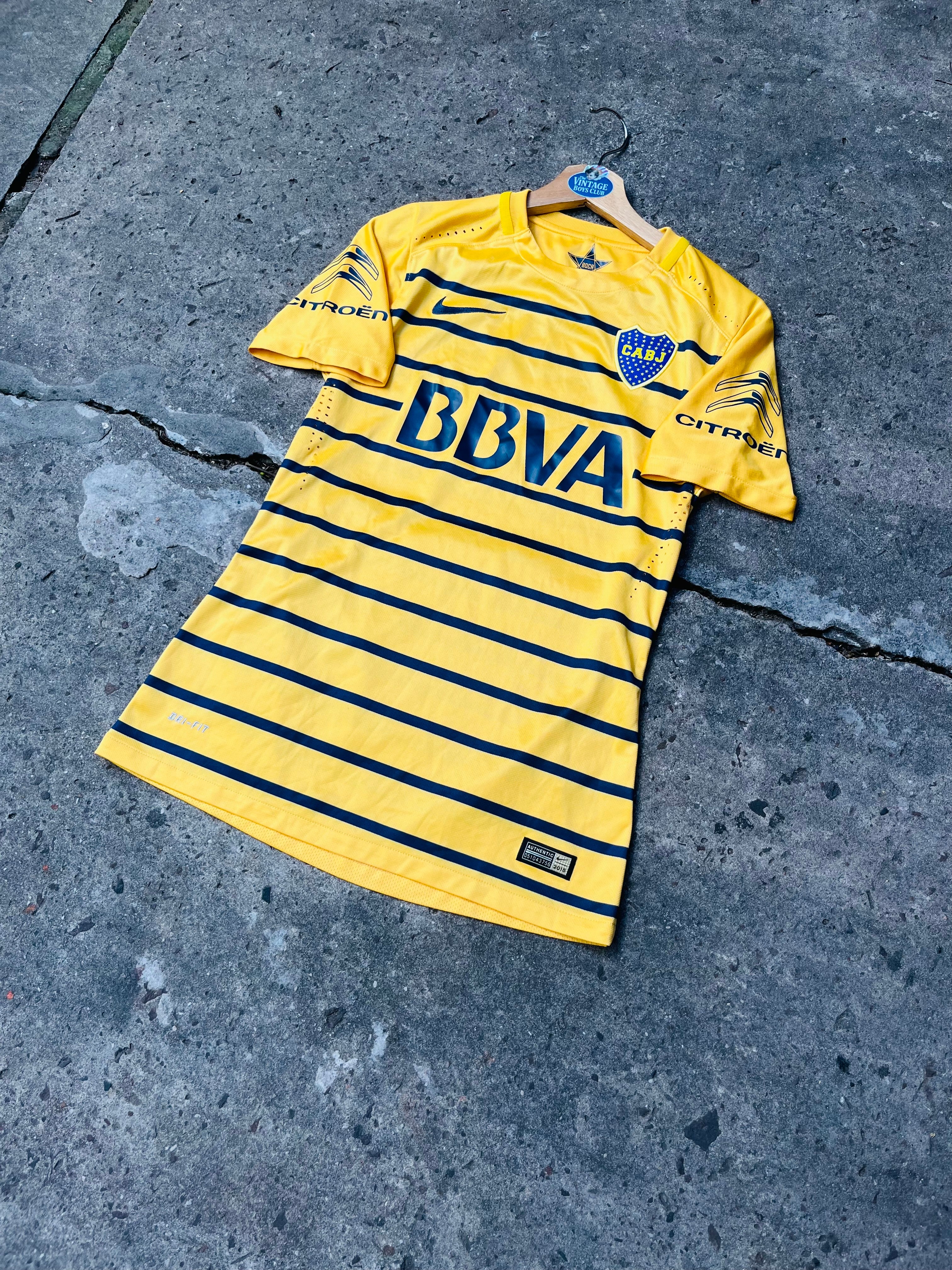 Camiseta Boca 2015 Suplente Versión Jugador Original