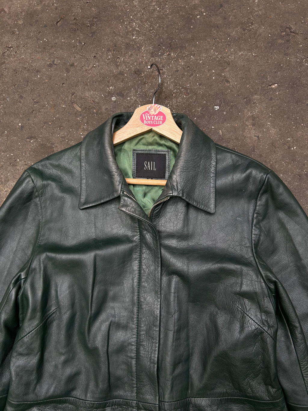 Campera Cuero Sail Vintage Original