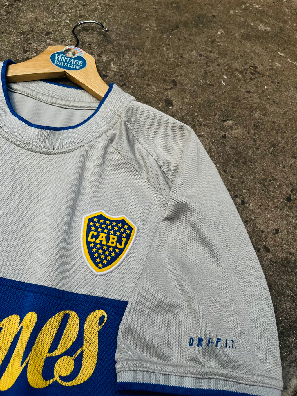 Camiseta Boca del 2000 Suplente Gris Original