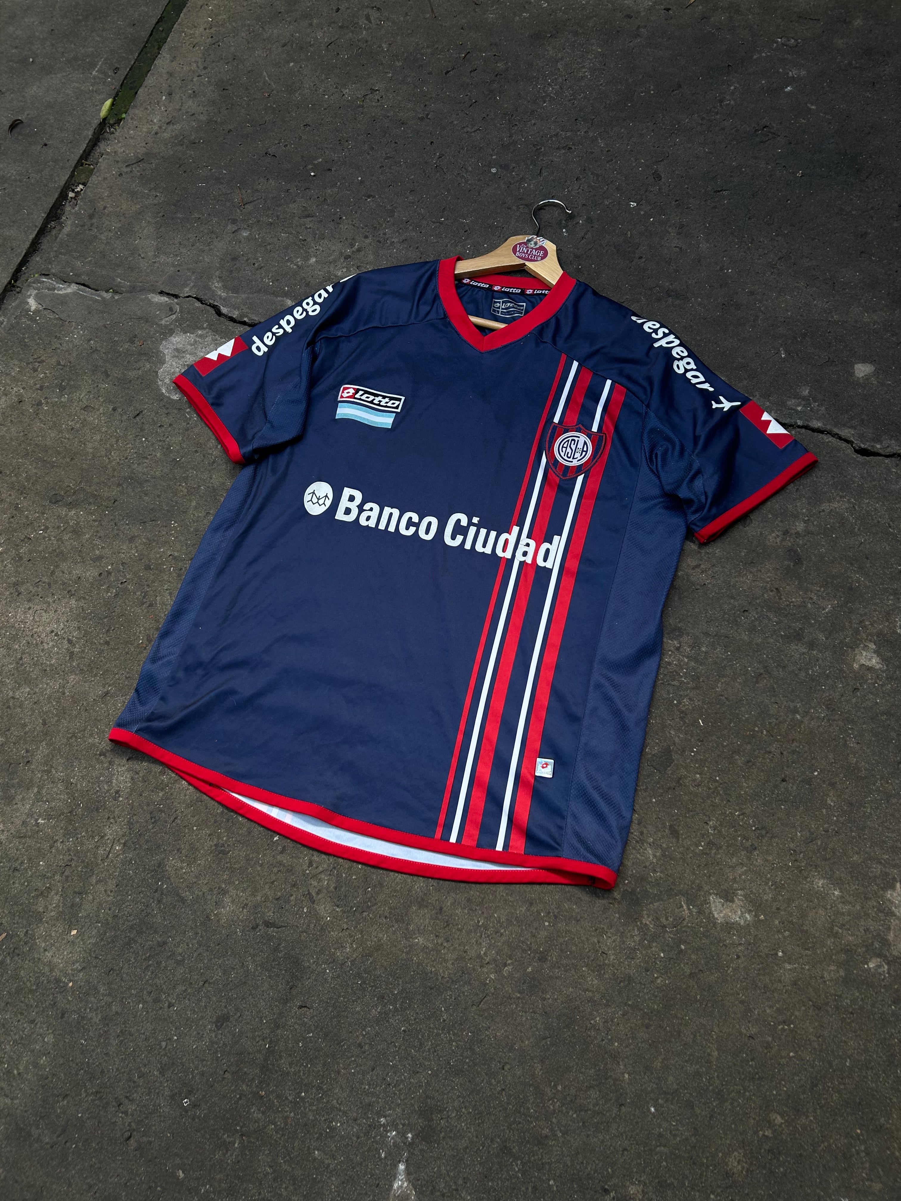 Camiseta San Lorenzo 2014 Alternativa Lotto Original