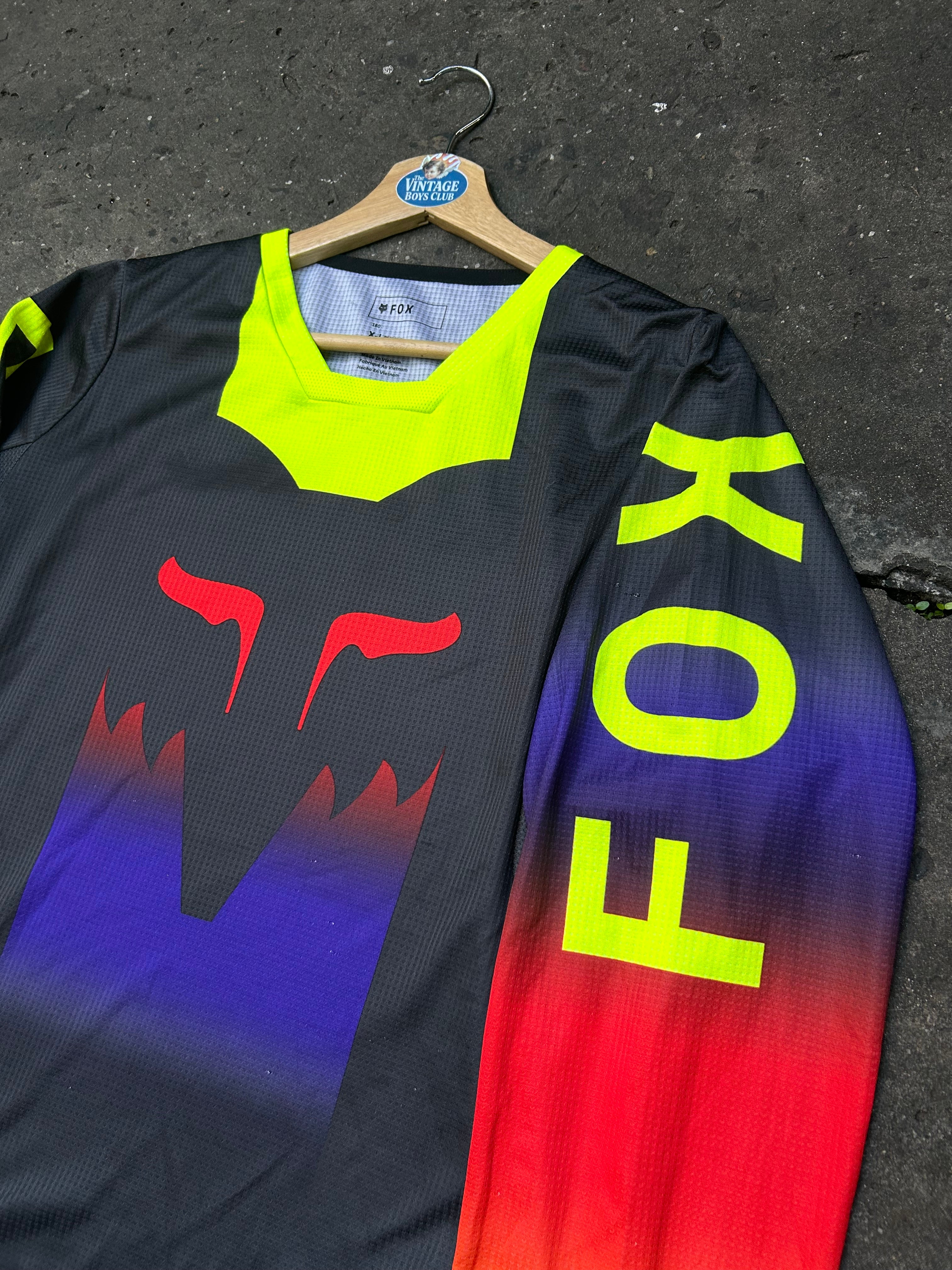 Remera Fox Moto Cross Manga Larga Original