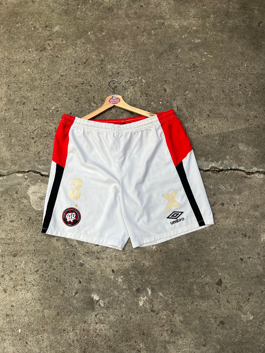 Short Atlético Paranaense Umbro de Utilería