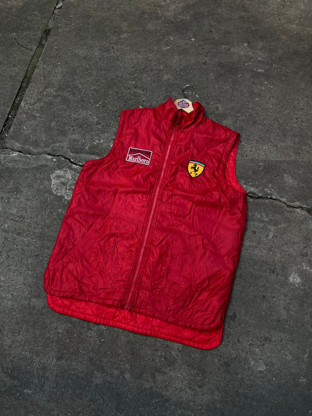 Chaleco Ferrari Marlboro Vintage