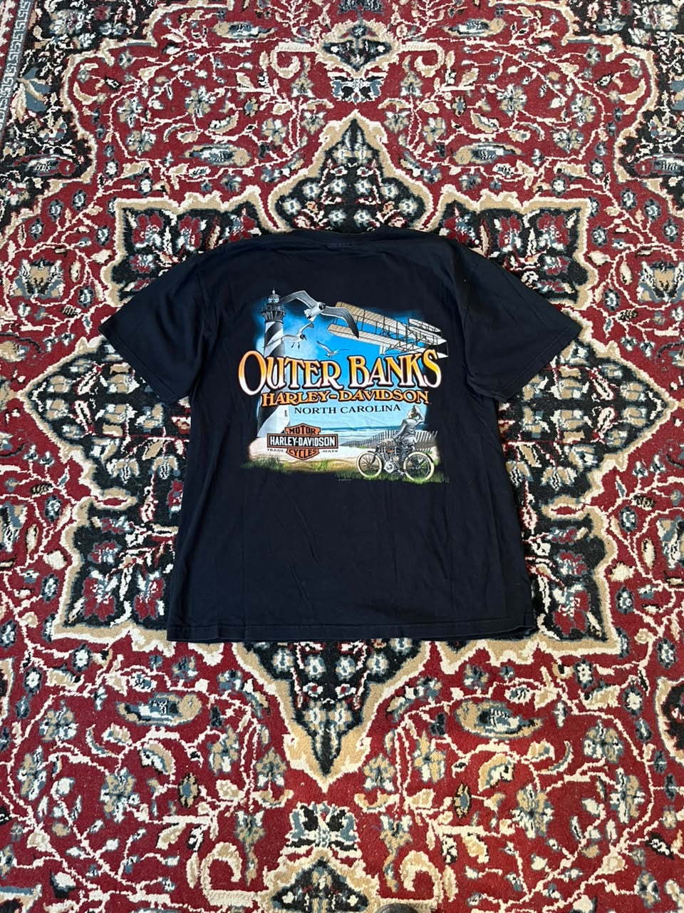 Remera Harley Davidson North Carolina Original
