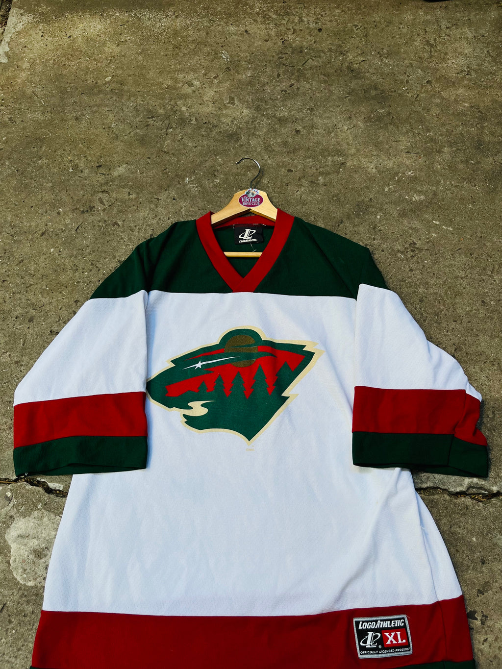 Camiseta Minnesota Wild NHL Hockey Sobre Hielo Original