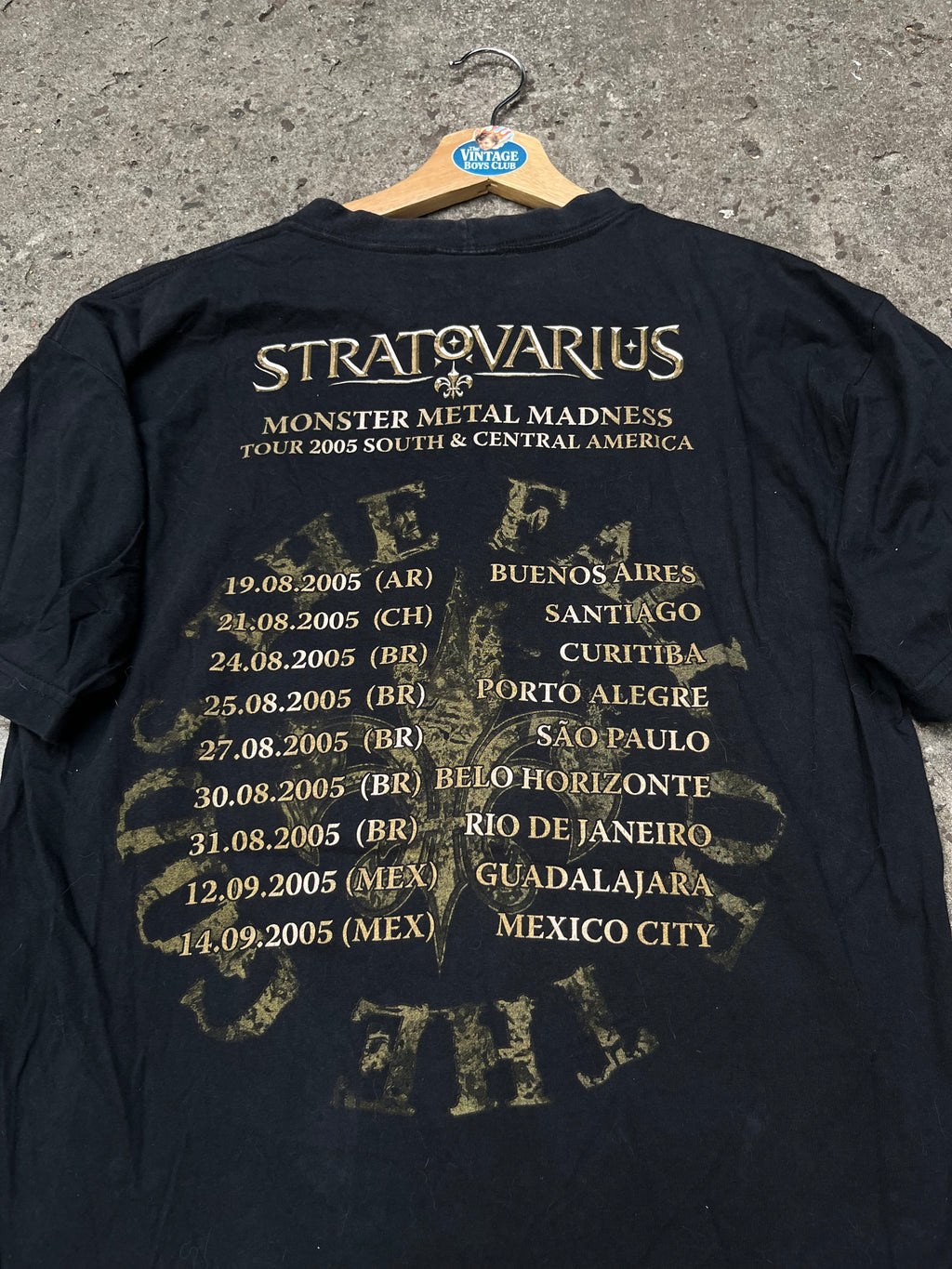 Remera Stratovarius 2005 Gira Original