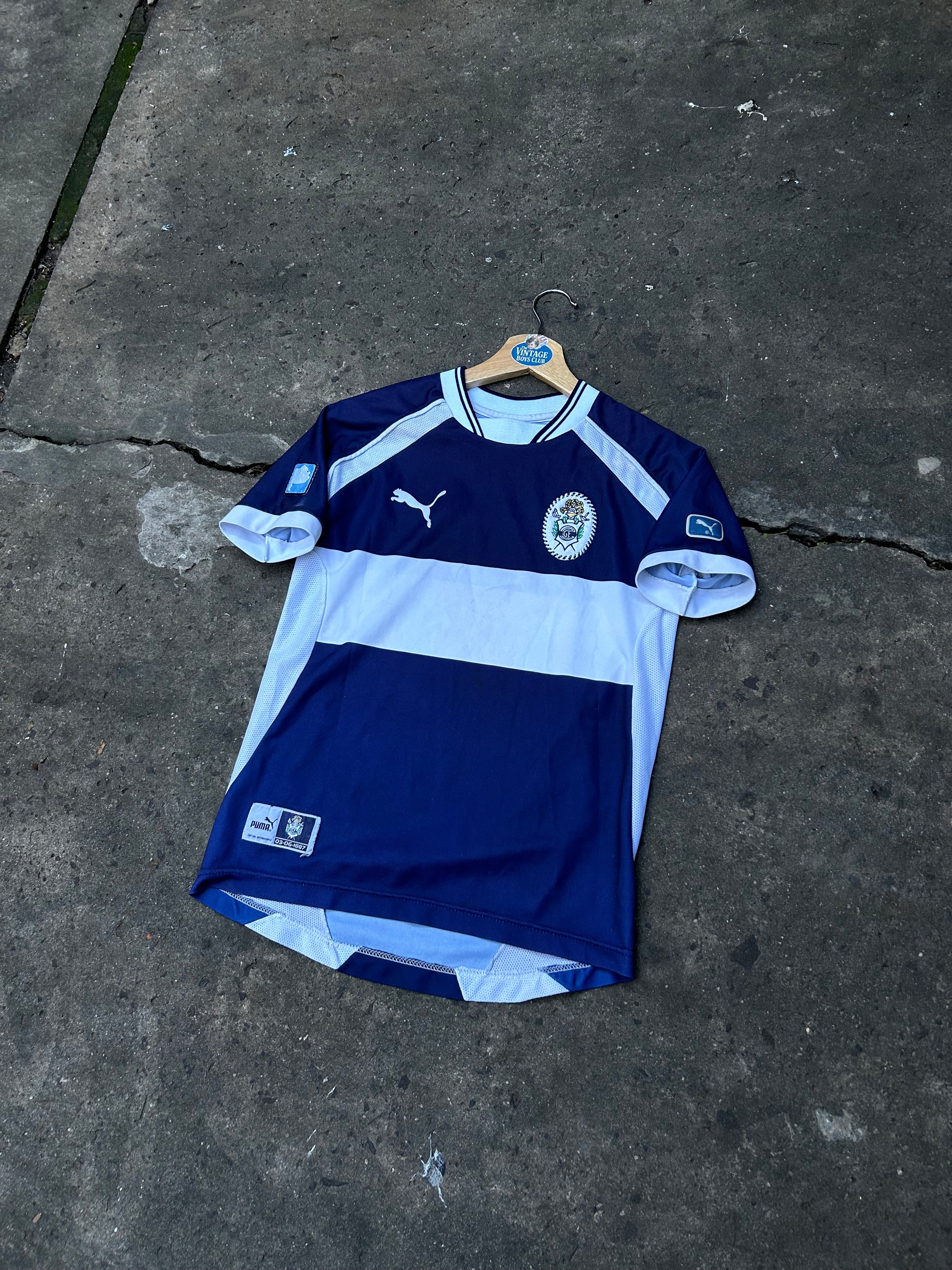 Camiseta Gimnasia Puma 2002 Suplente Original