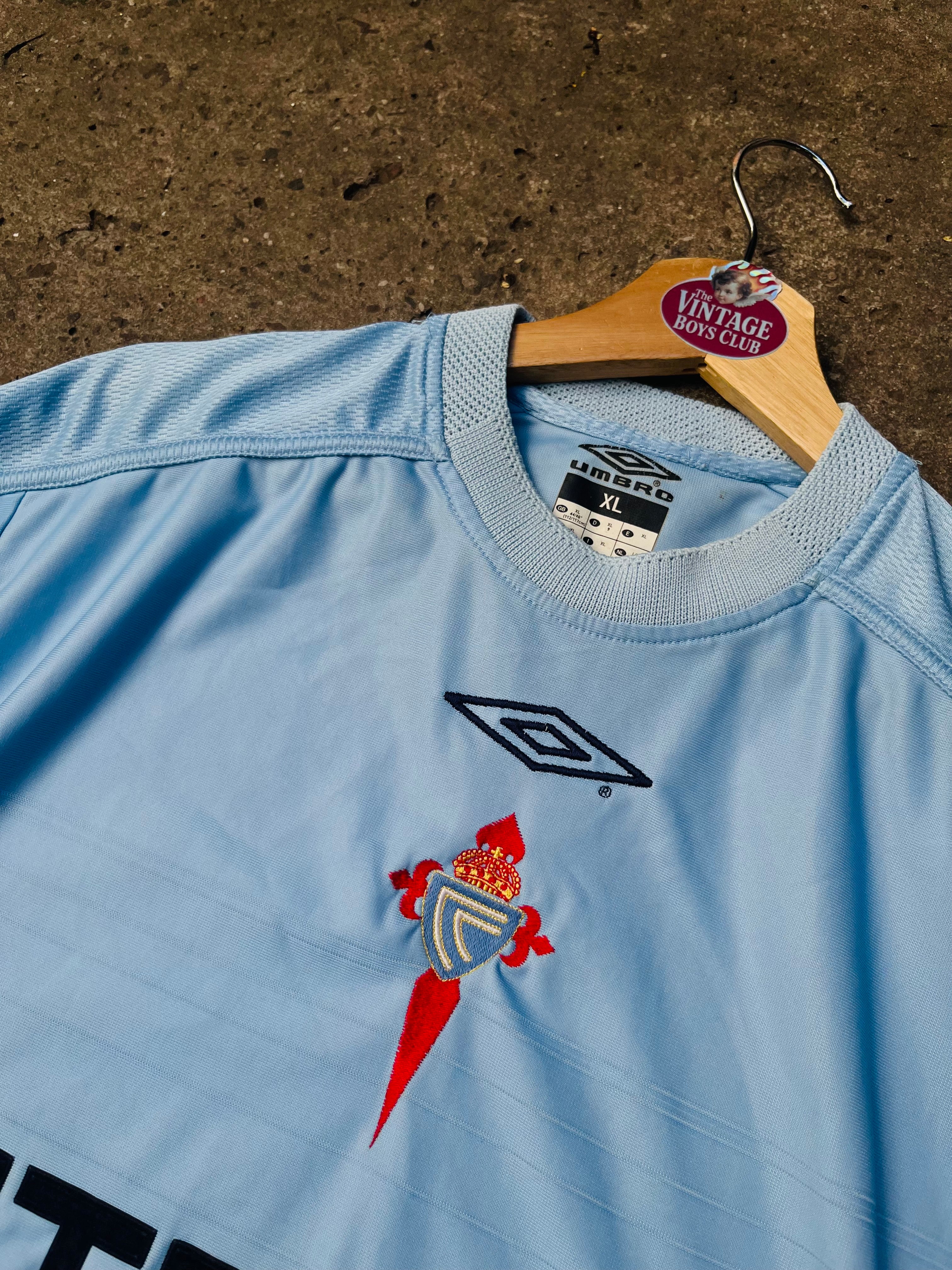 Camiseta Celta Vigo 2006 Título Umbro Original