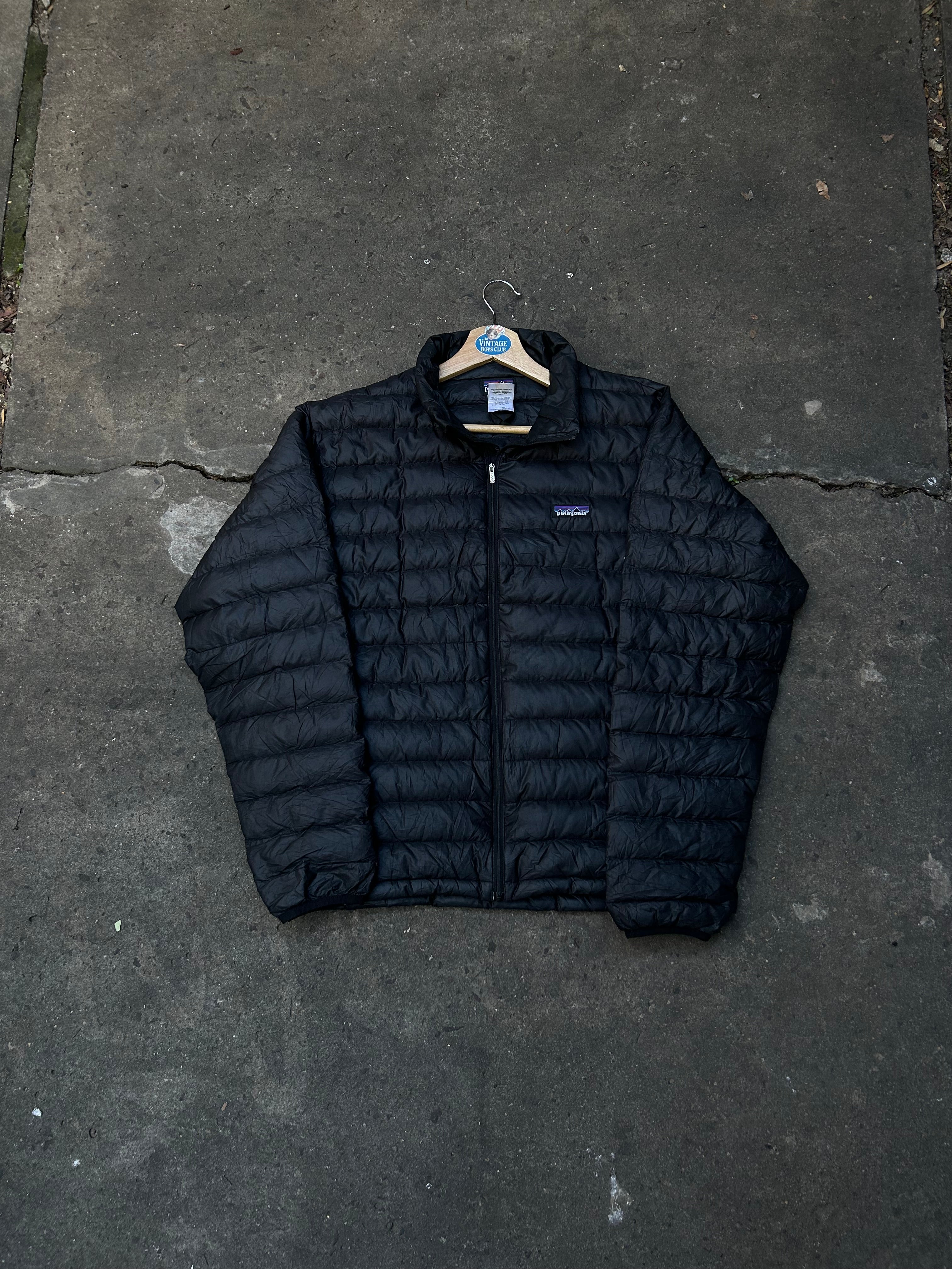 Campera Puffer Patagonia Negra Original