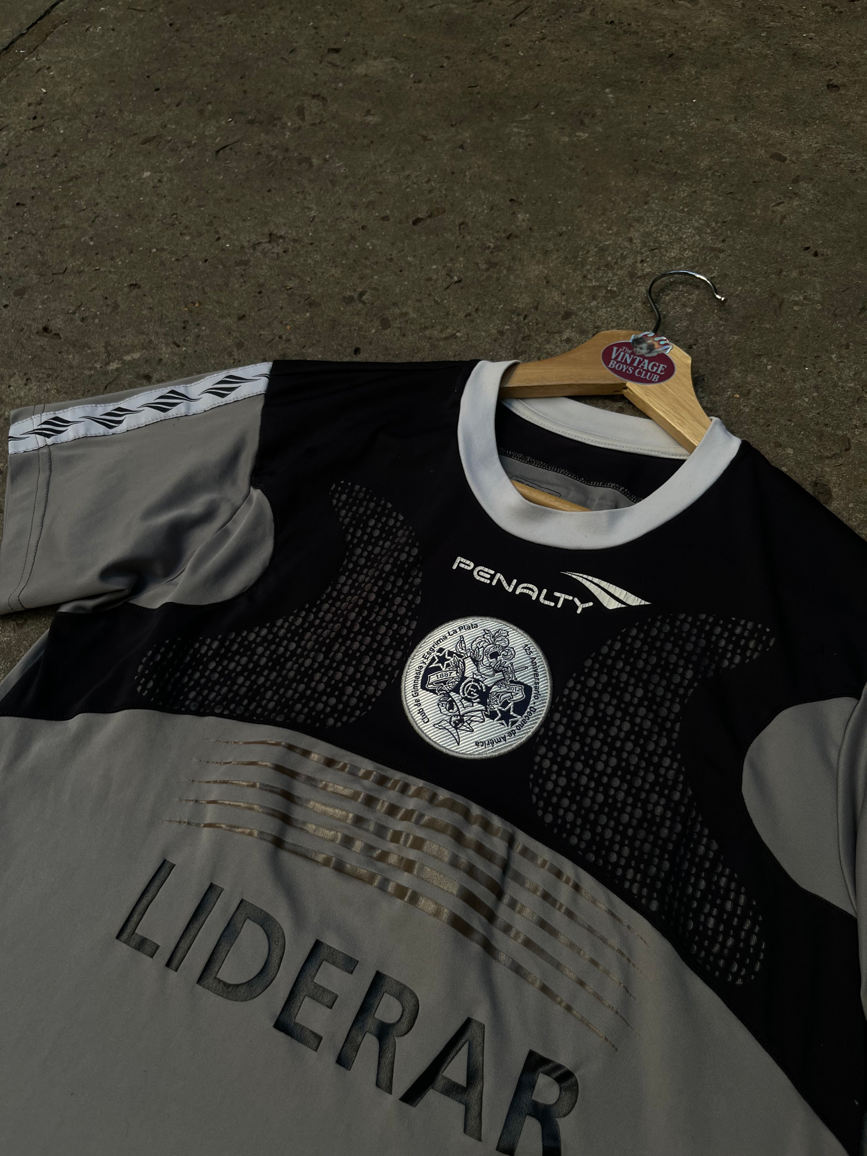 Camiseta Gimnasia Arquero 2013 Gris Original