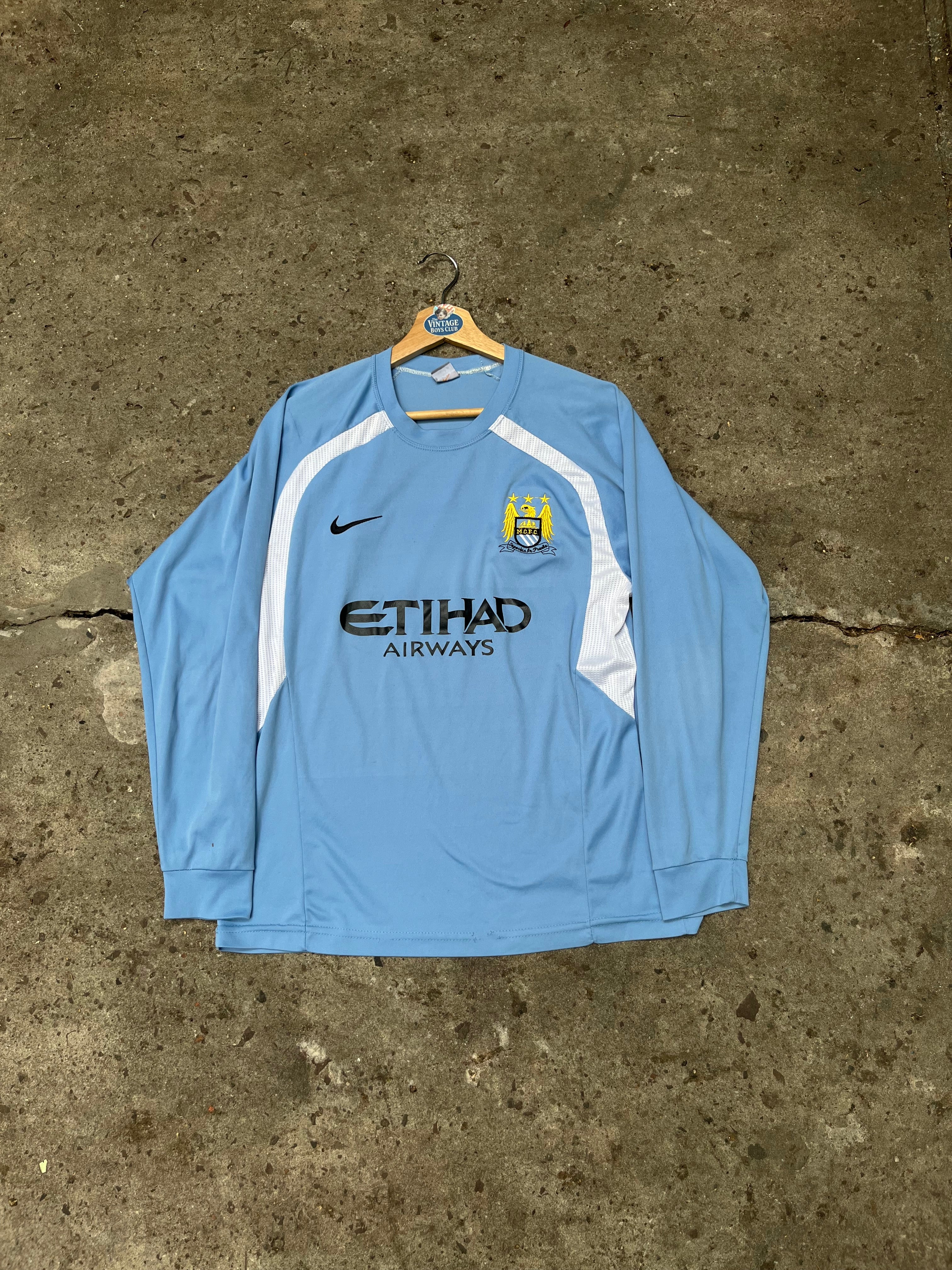 Camiseta Manchester City Umbro Manga Larga