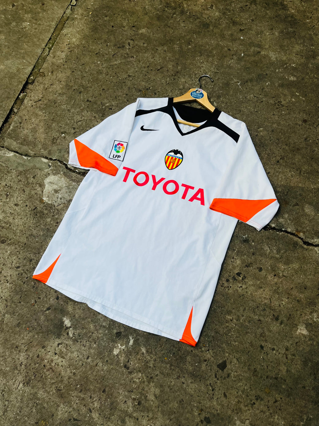 Camiseta Velencia Total 90 2005 Nike Original