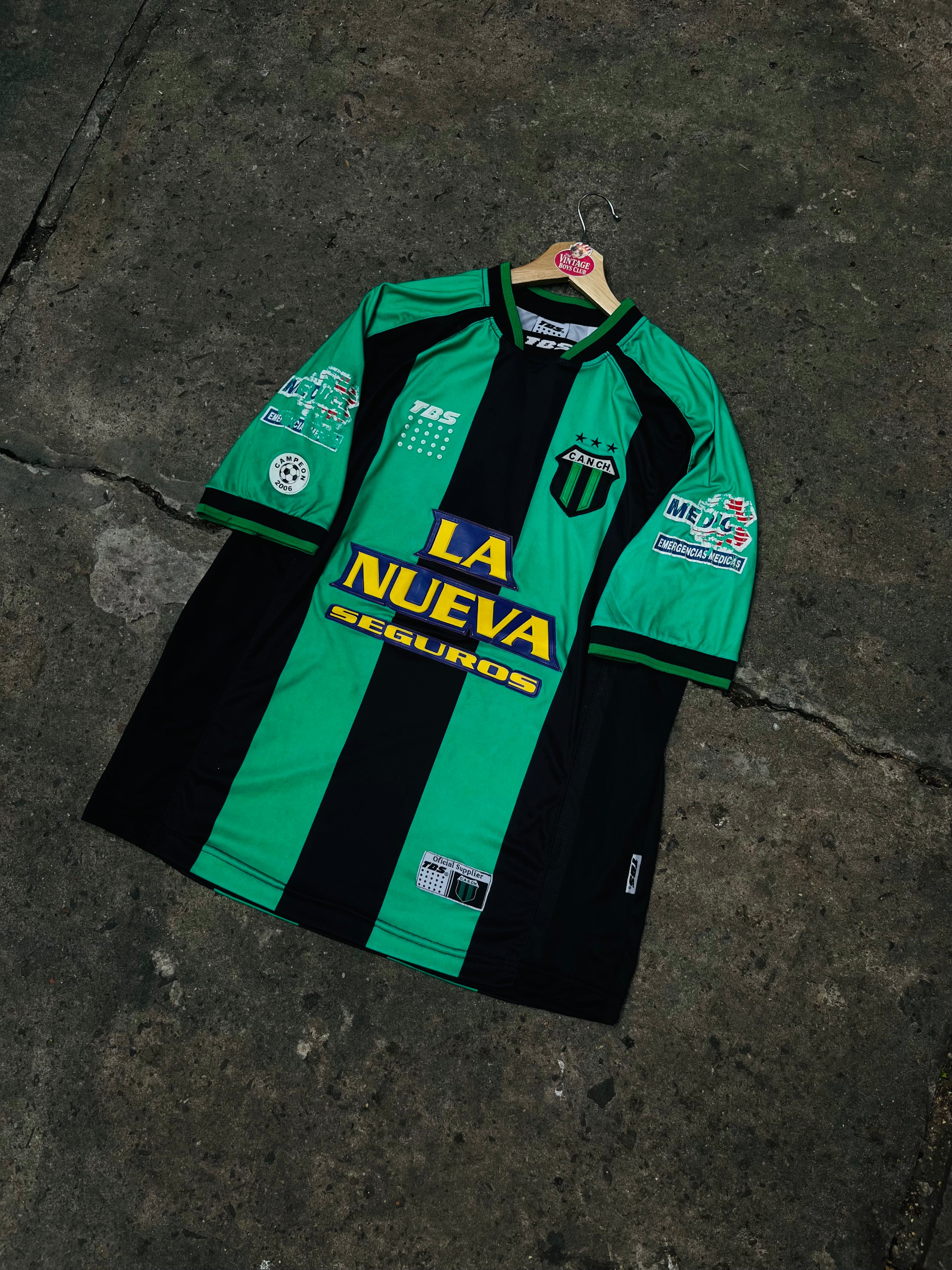 Camiseta Nueva Chicago 2007 Tbs De Juego