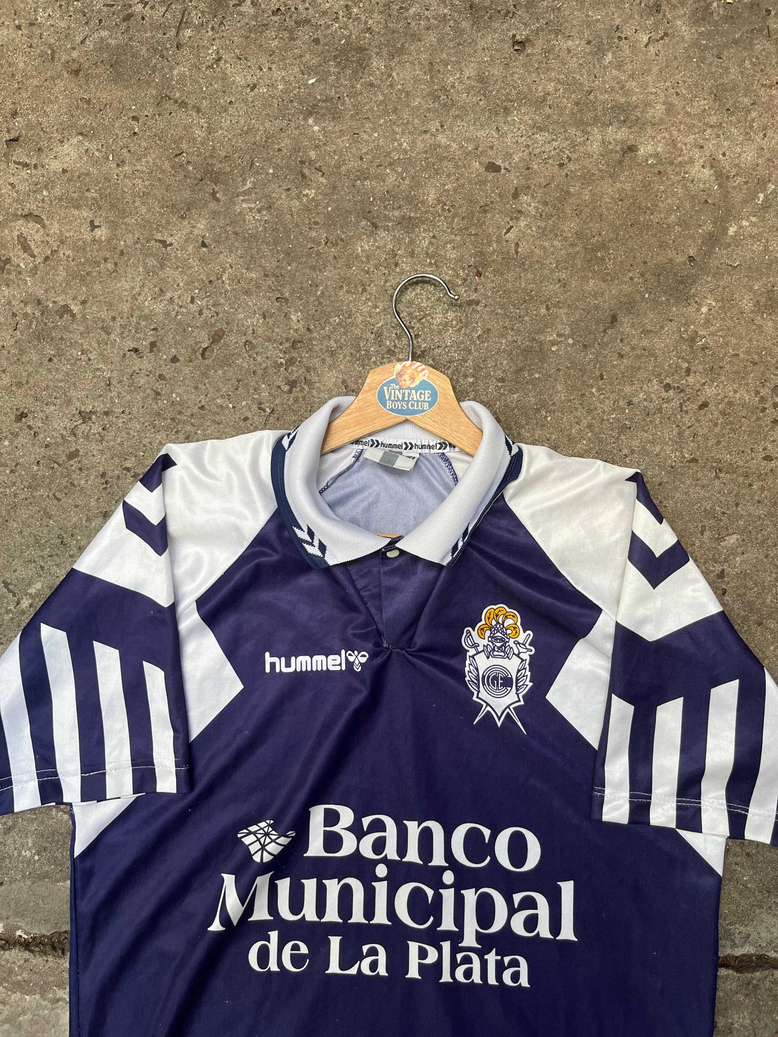 Camiseta Gimnasia Hummel 1996 Suplente Original