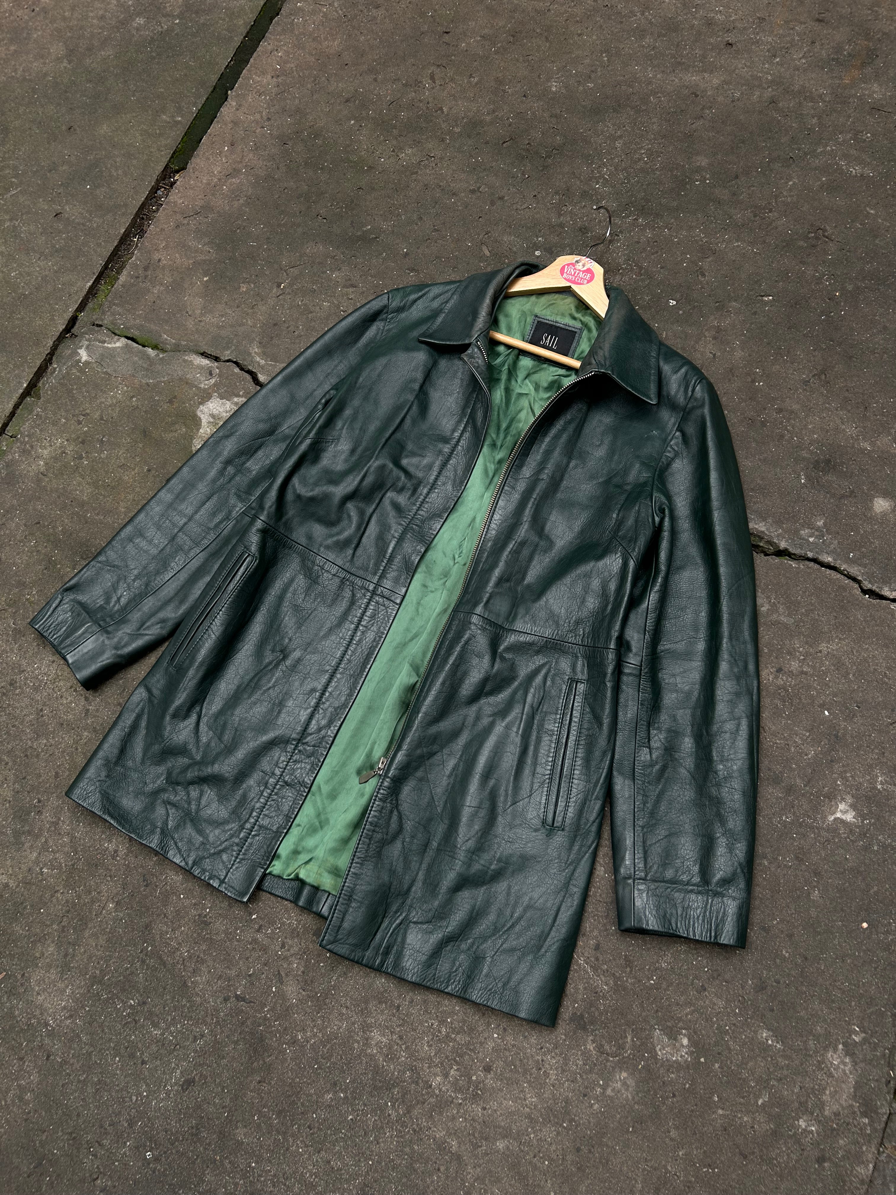 Campera Cuero Sail Vintage Original