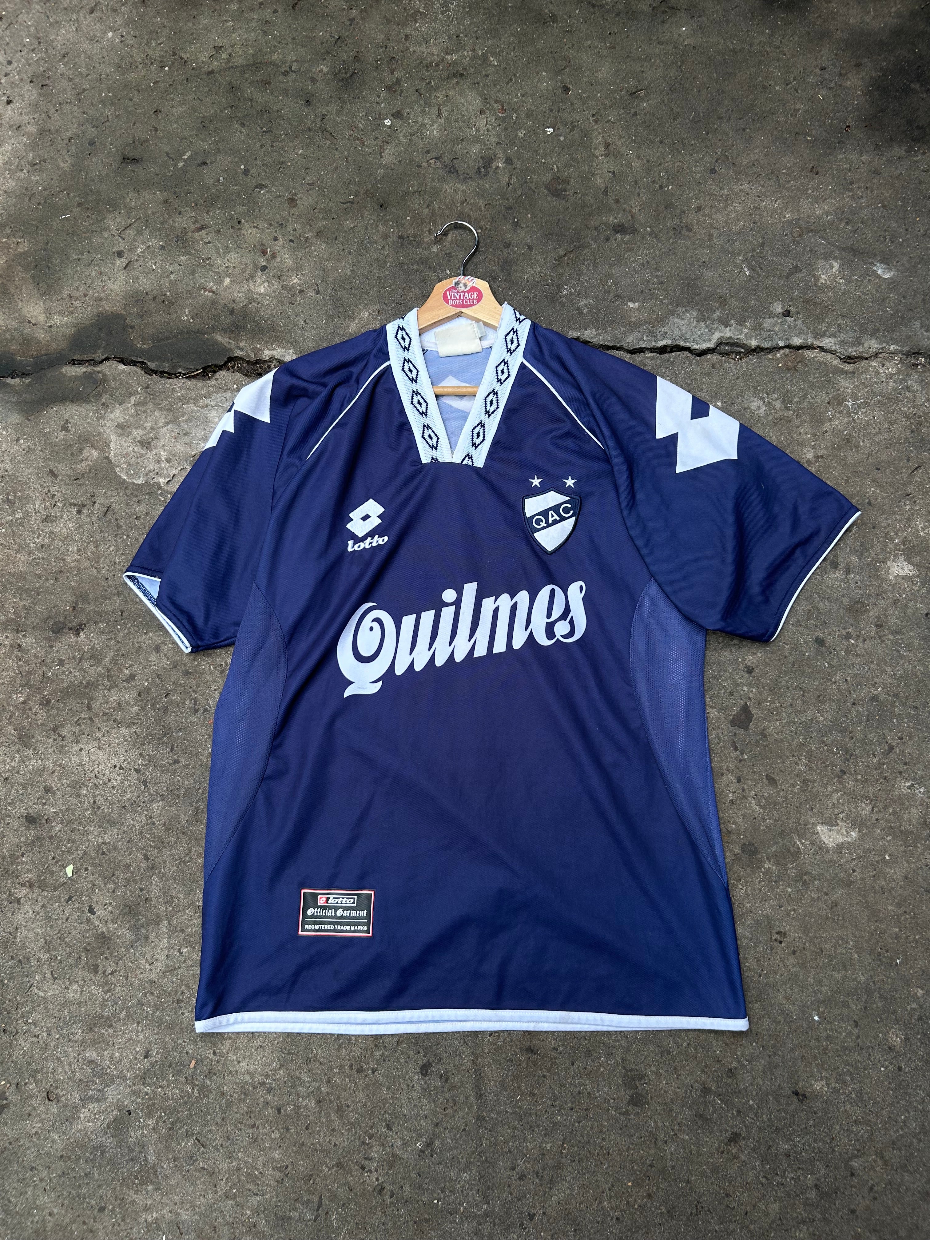 Camiseta Quilmes 2002 Lotto de Juego