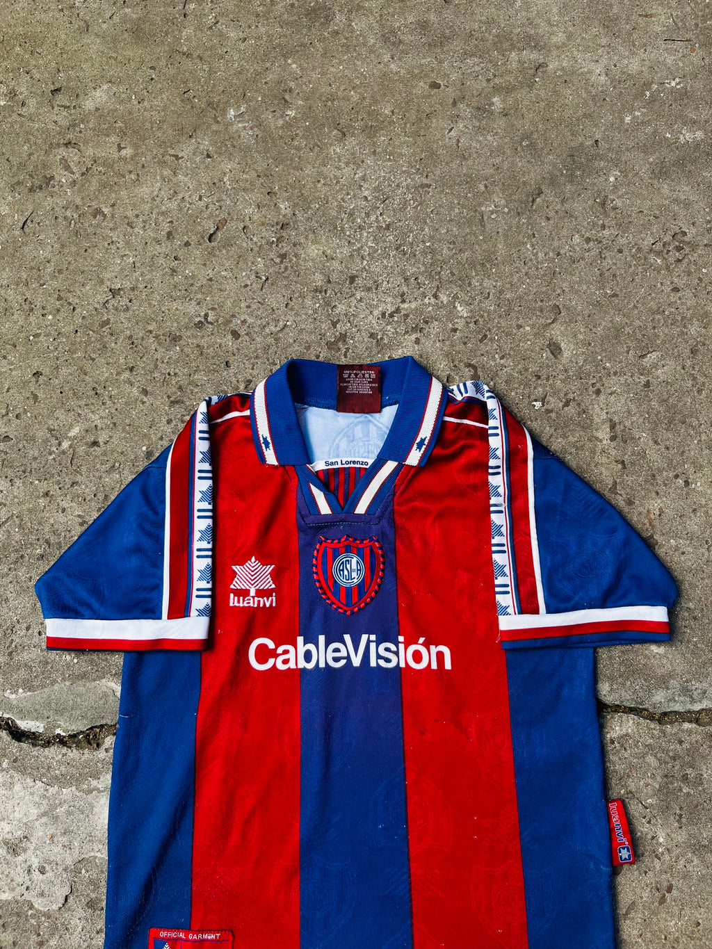 Camiseta San Lorenzo Luanvi Titular Original