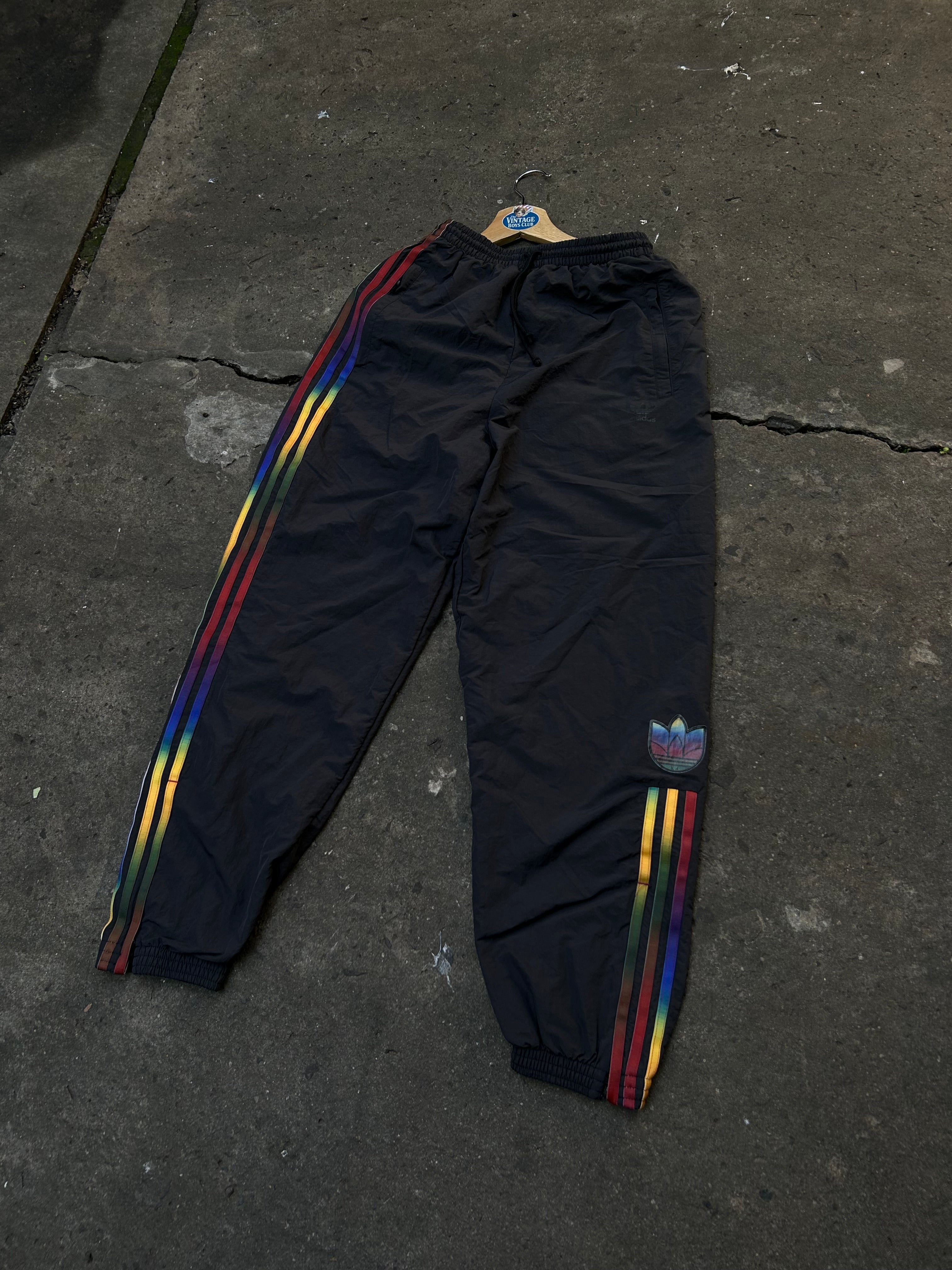 Pantalon Adidas Trifoglio Tracks Pants Adicolor Rompeviento Original