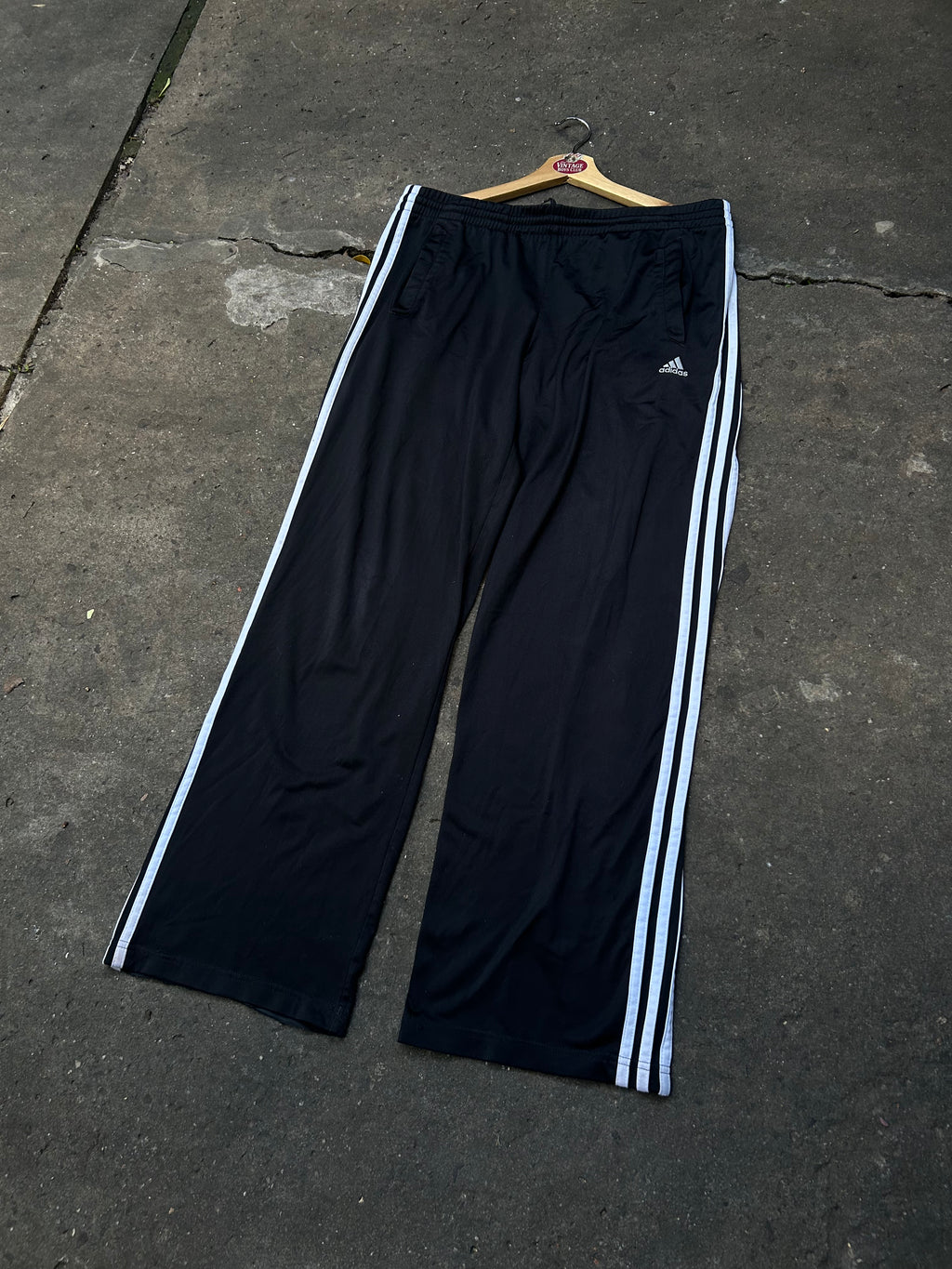 Pantalon Adidas Retro Negro Original