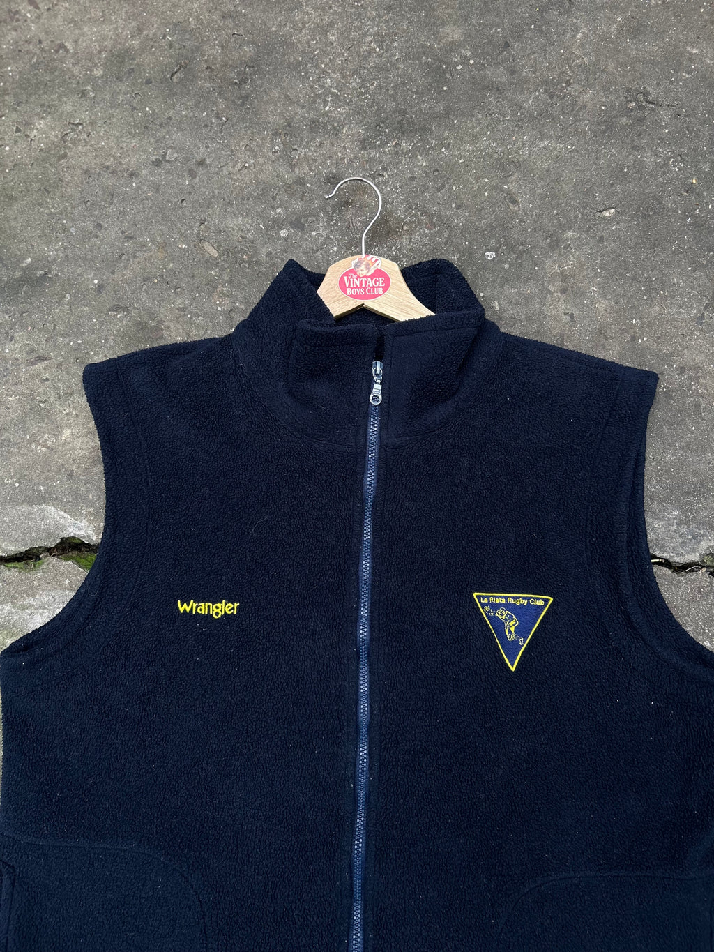 Chaleco La Plata Rugby Wrangler 99' Original