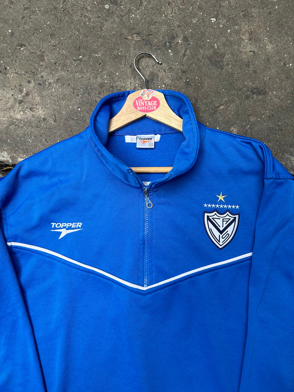 Buzo Velez Topper 2007 Azul Original