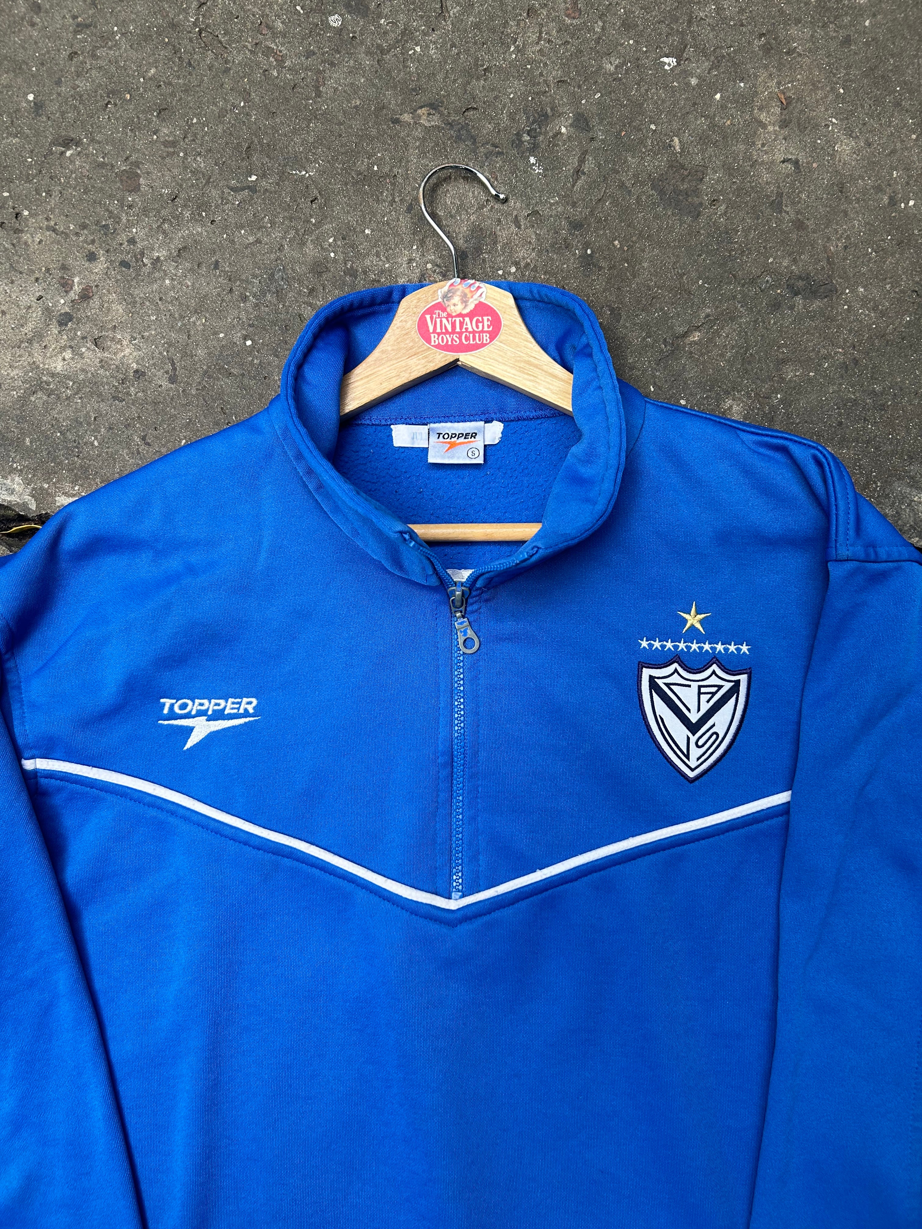Buzo Velez Topper 2007 Azul Original
